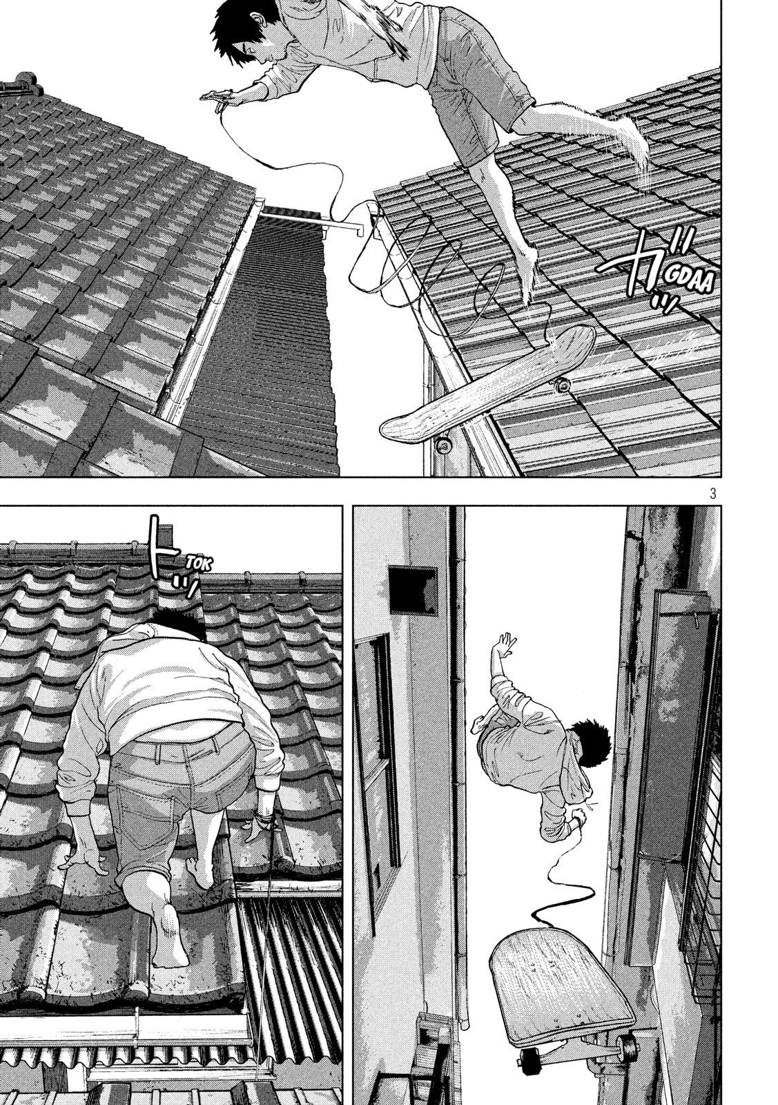 Under Ninja Chapter 18 page 3 - Chapter 18: Up on the Roof