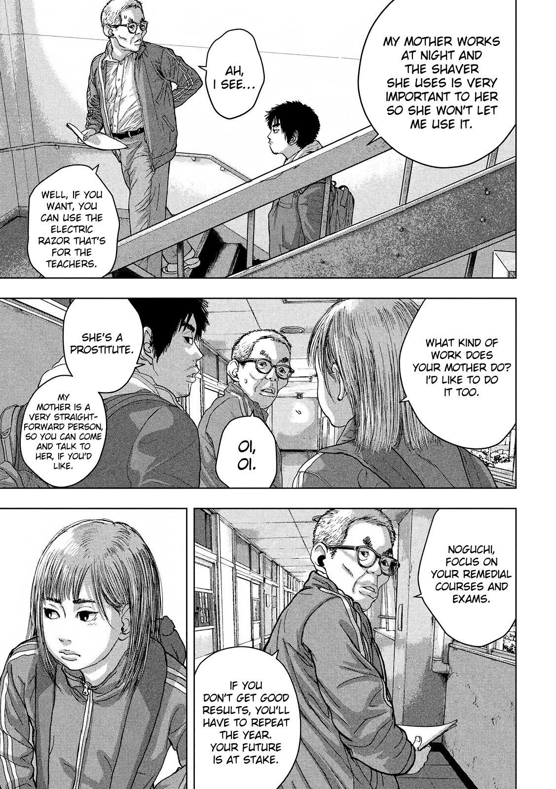 Under Ninja Chapter 25 page 14 - Chapter 25: The Transfer Student Is A Ninja
