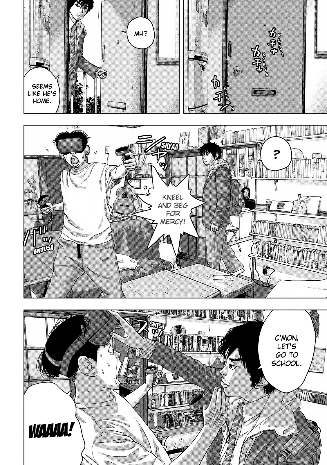 Under Ninja Chapter 25 page 2 - Chapter 25: The Transfer Student Is A Ninja