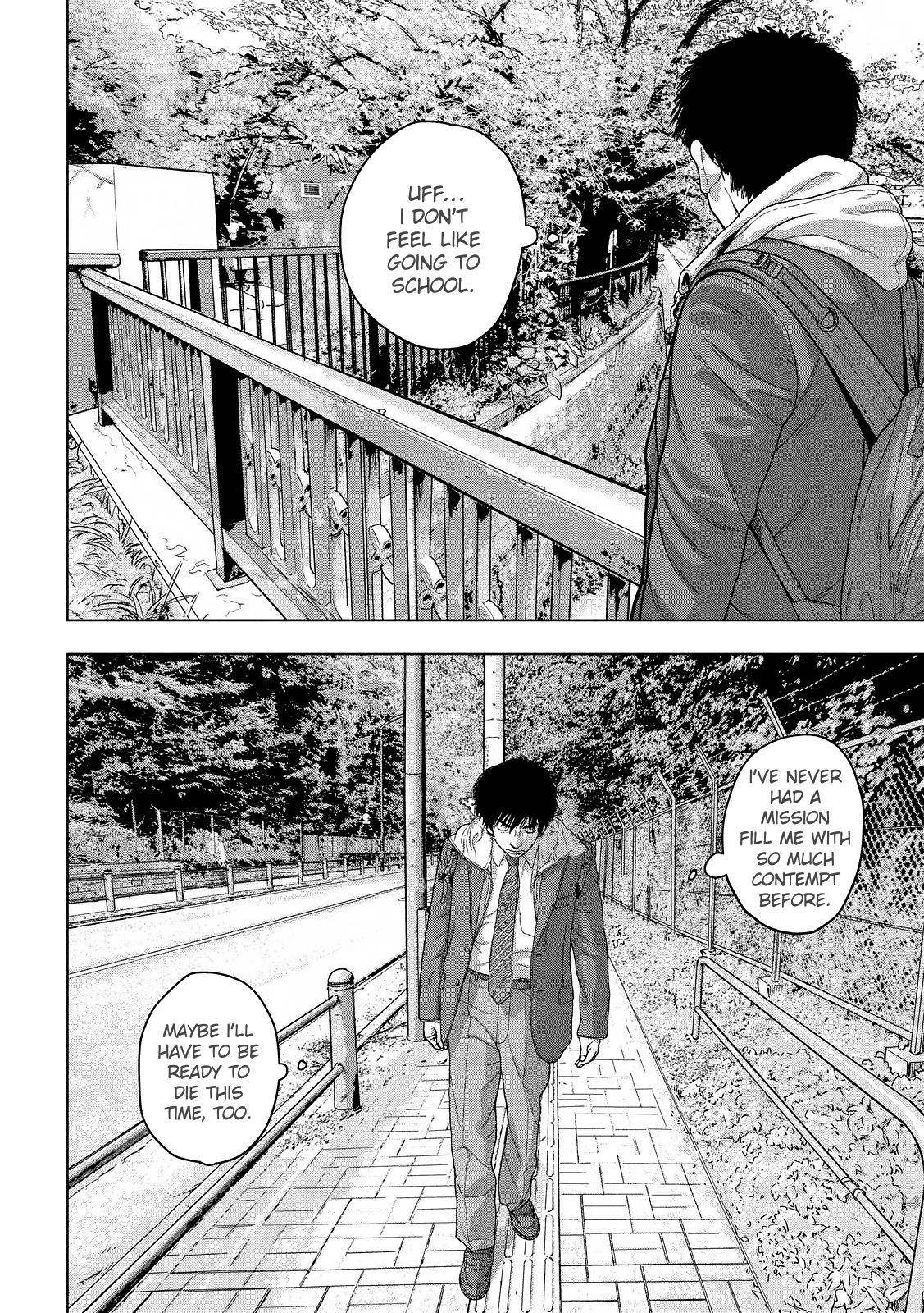 Under Ninja Chapter 25 page 6 - Chapter 25: The Transfer Student Is A Ninja