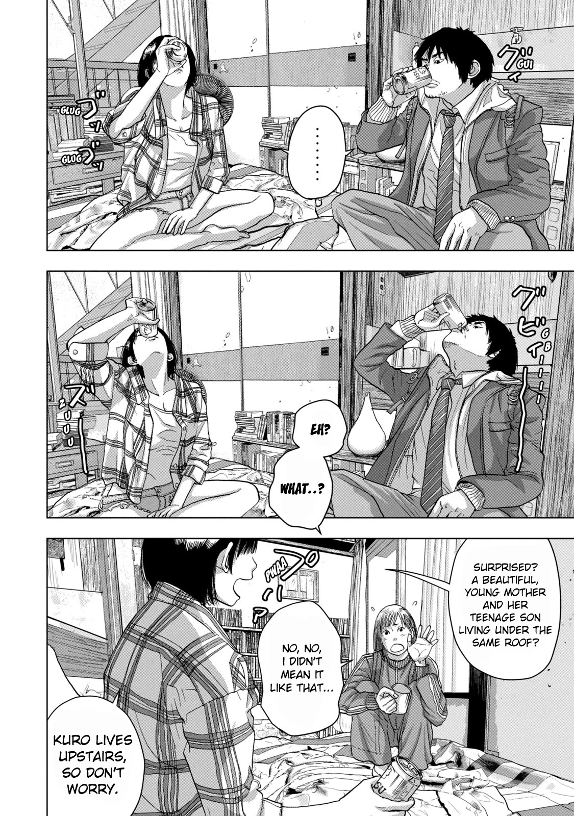 Under Ninja Chapter 28 page 11 - Chapter 28: In Kawado's Company