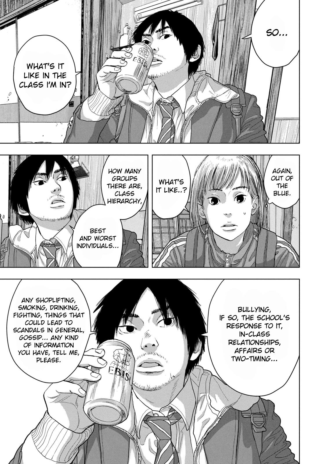 Under Ninja Chapter 28 page 12 - Chapter 28: In Kawado's Company