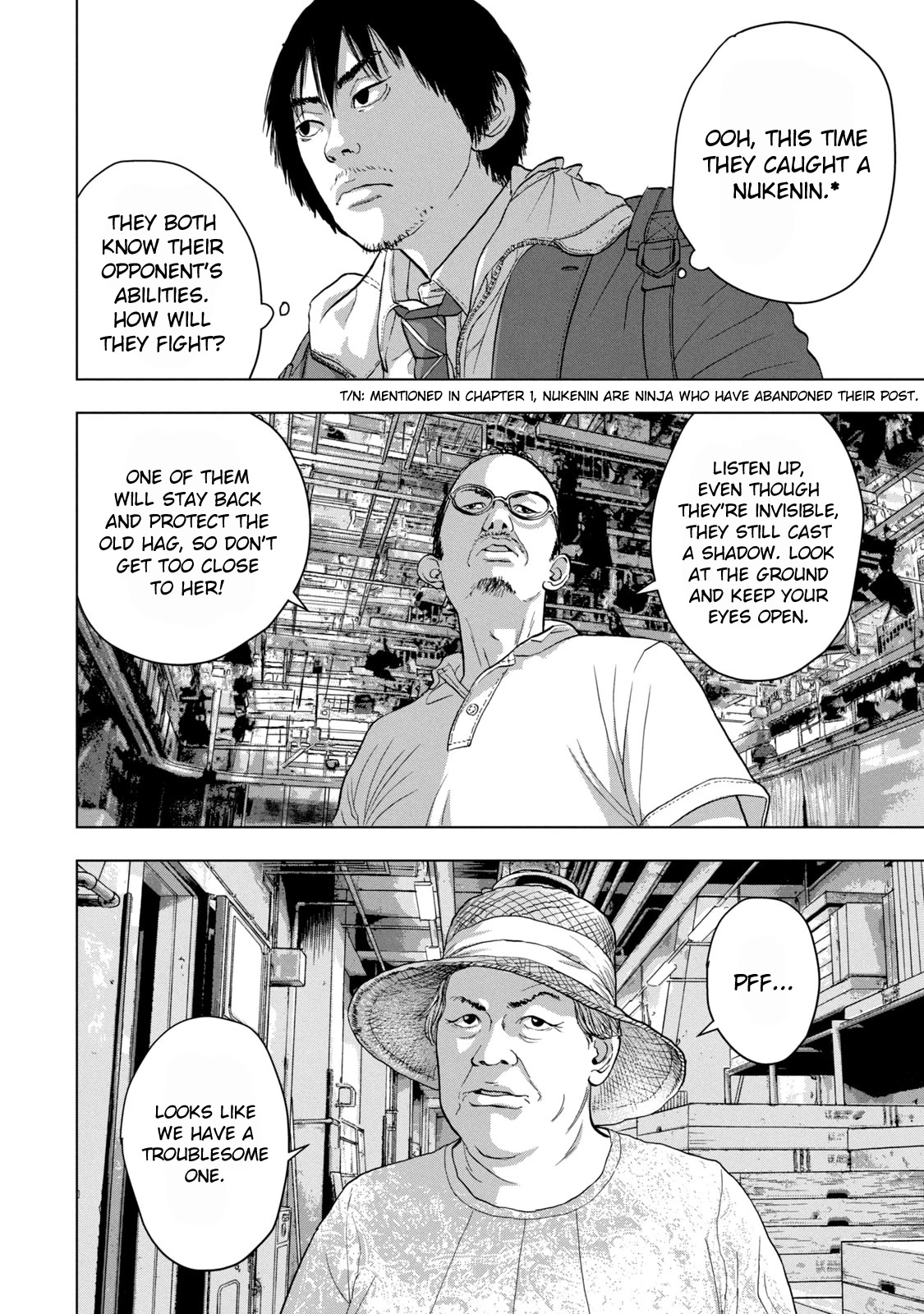 Under Ninja Chapter 29 page 12 - Chapter 29: The Ninja's Deadly Business