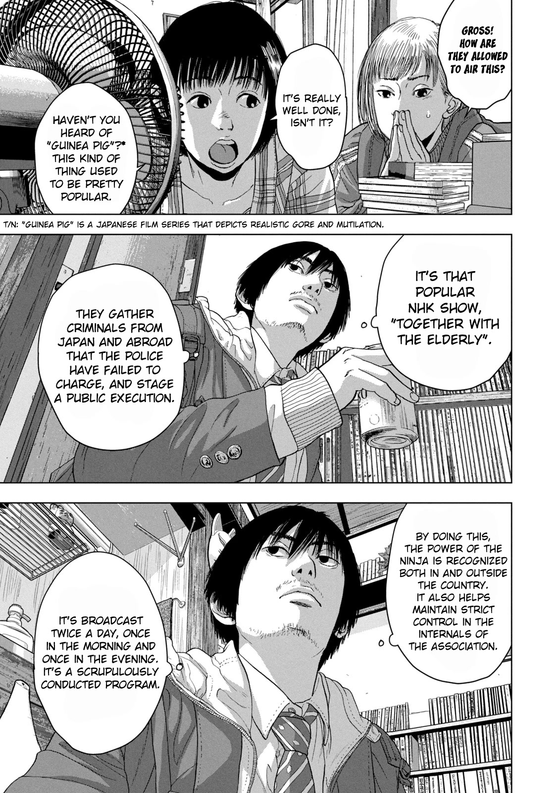 Under Ninja Chapter 29 page 9 - Chapter 29: The Ninja's Deadly Business