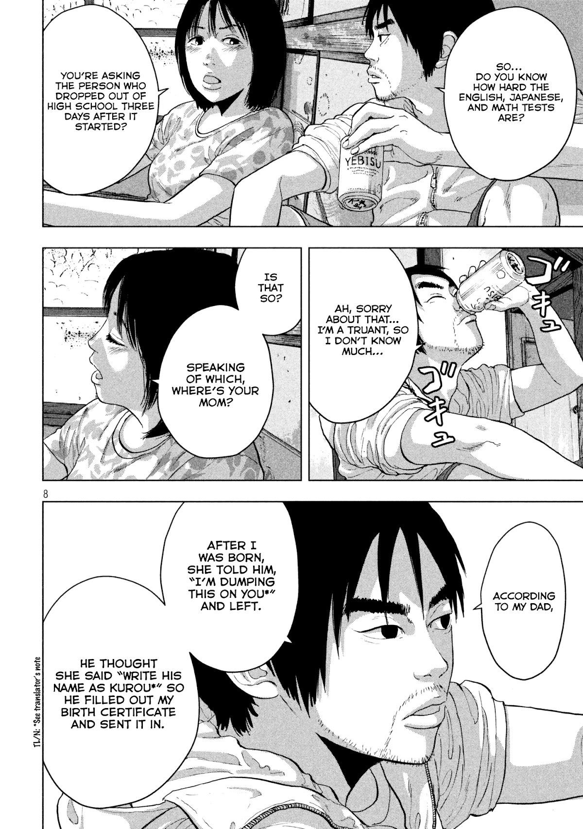 Under Ninja Chapter 3 page 8 - Chapter 3