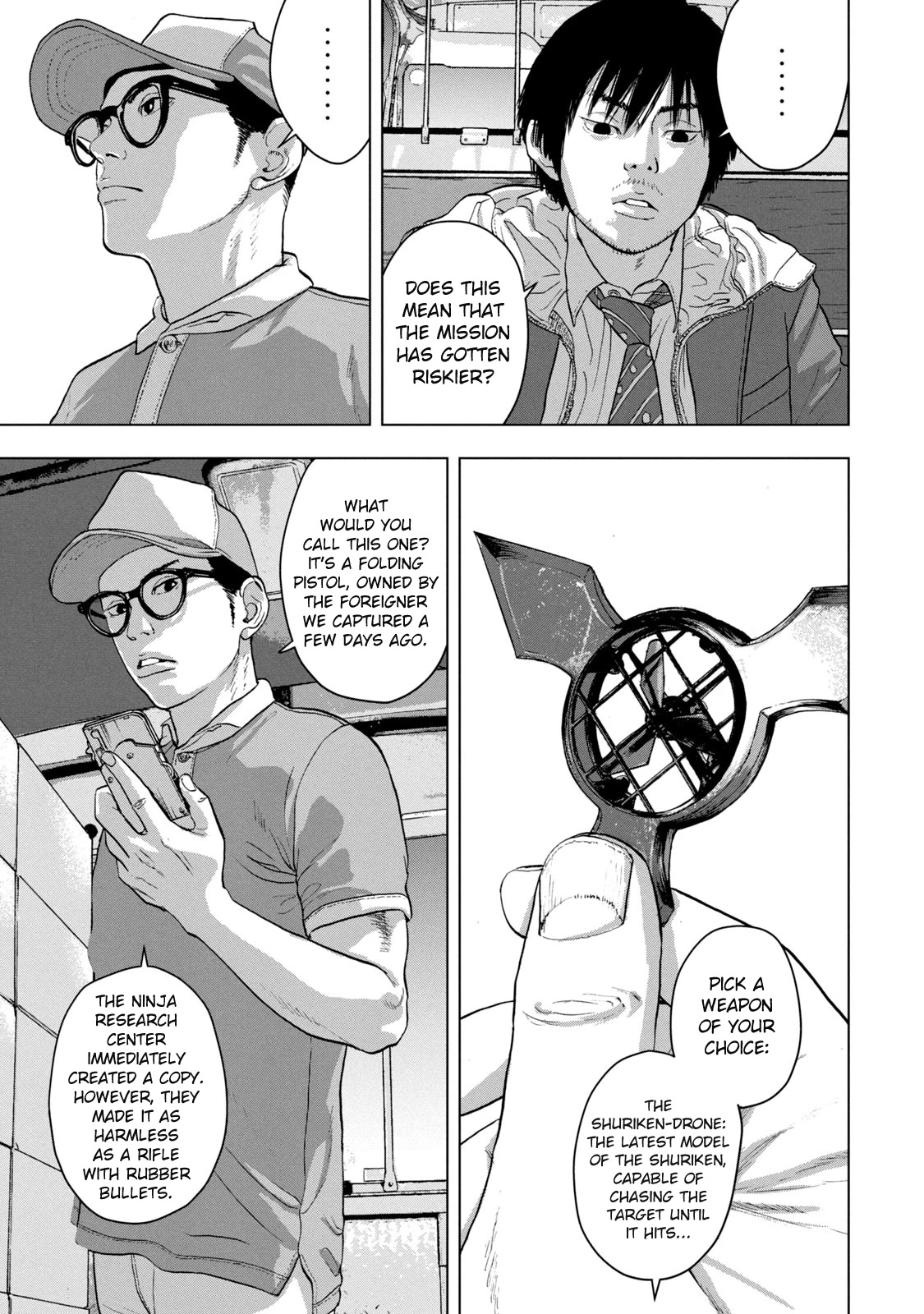Under Ninja Chapter 30 page 10 - Chapter 30: Made in Italy