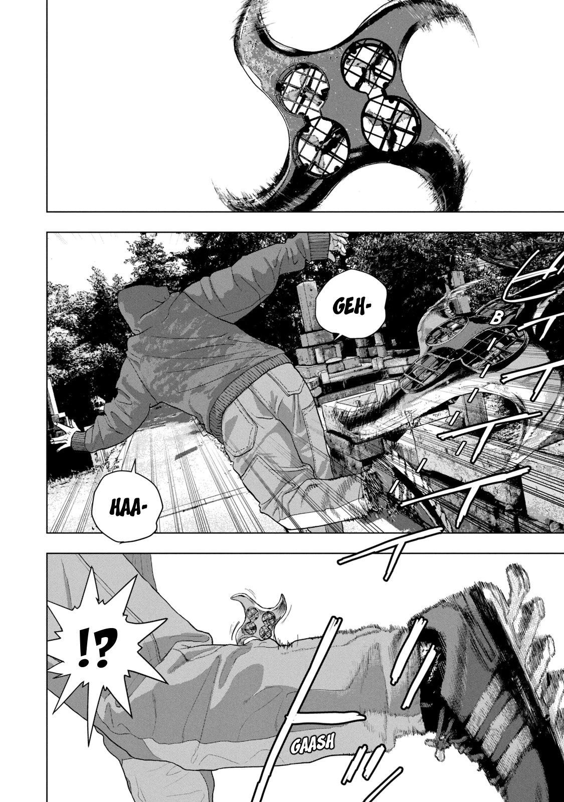 Under Ninja Chapter 31 page 12 - Chapter 31: The Elementary School Kids Saw It!