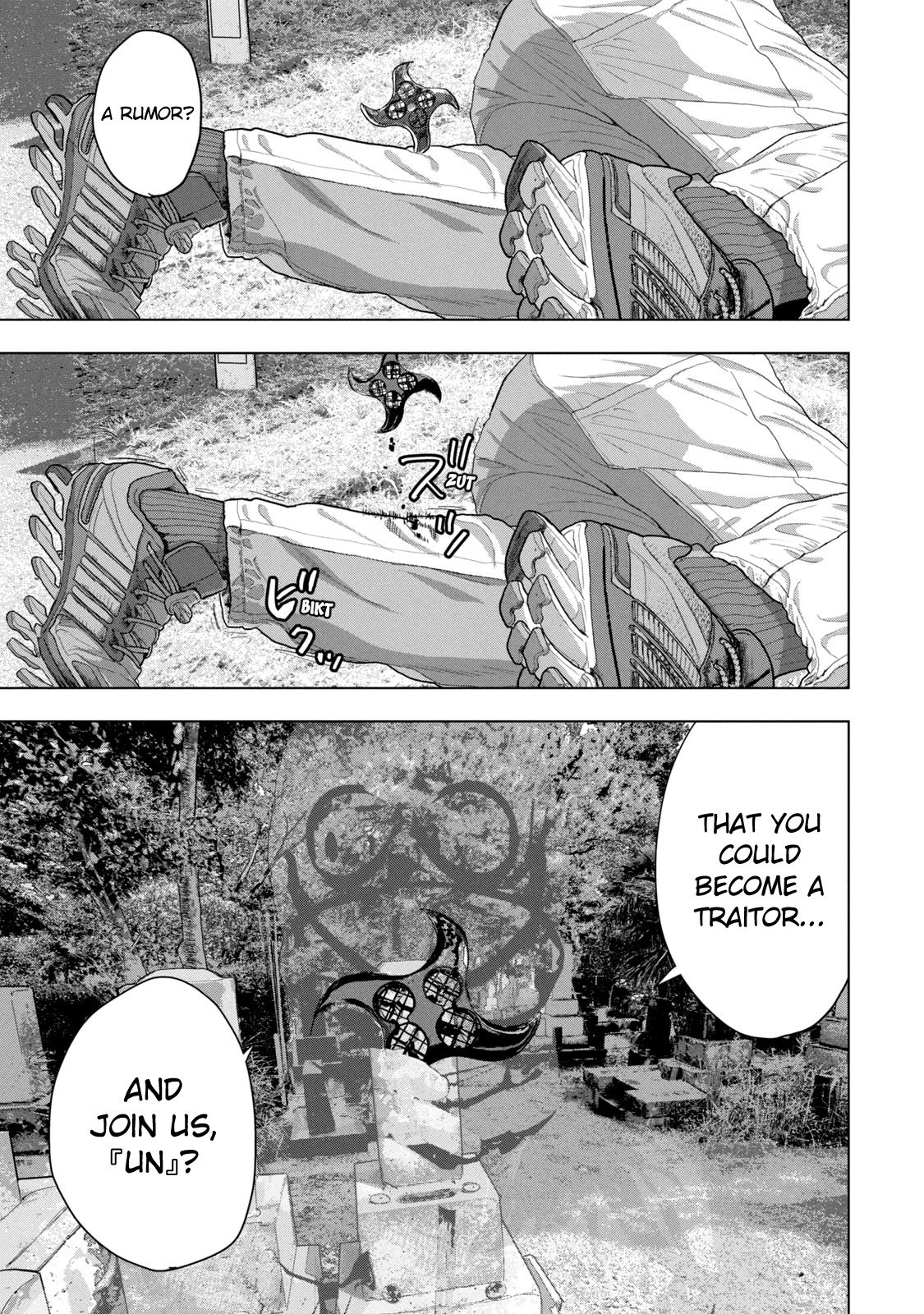 Under Ninja Chapter 31 page 15 - Chapter 31: The Elementary School Kids Saw It!