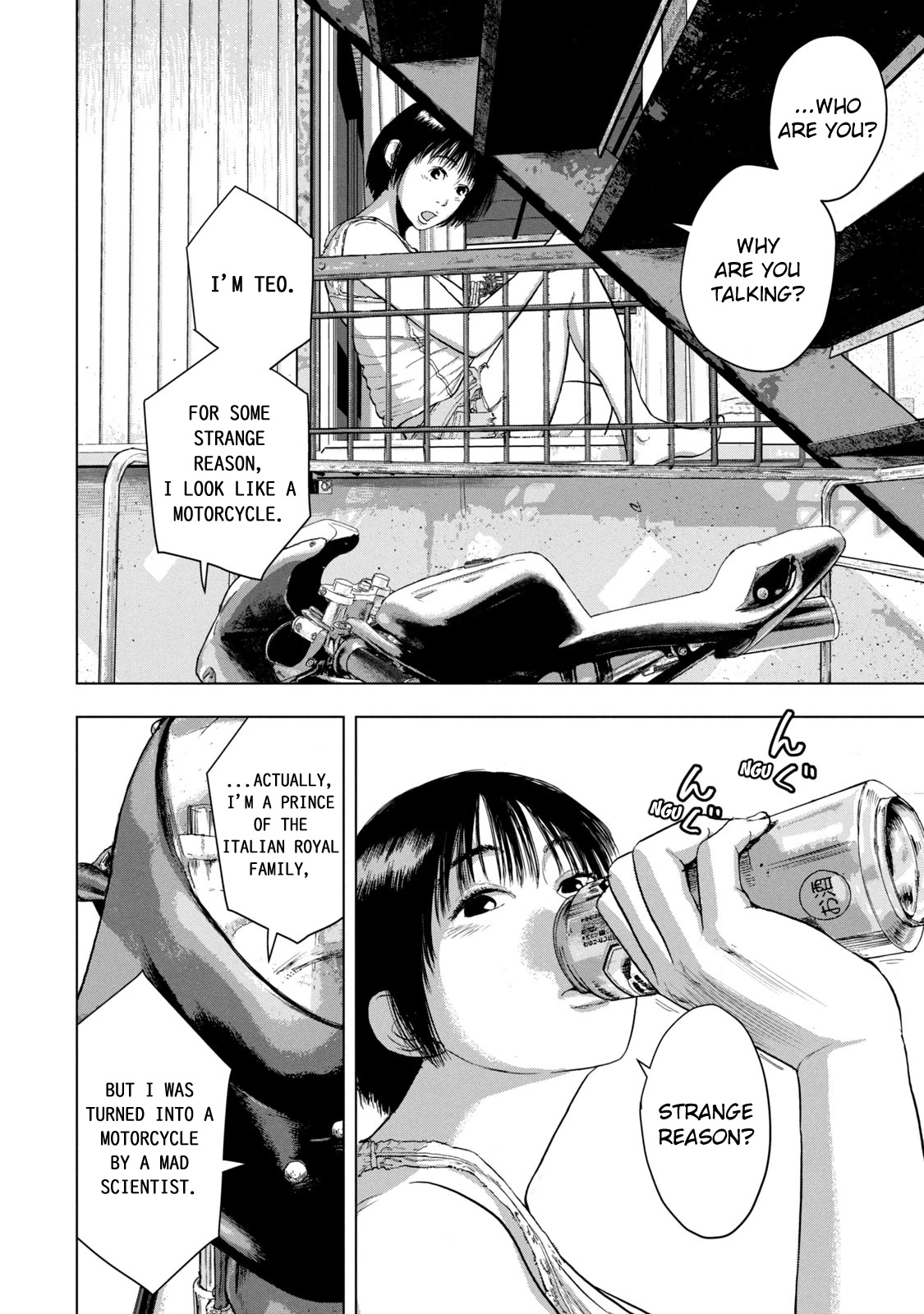 Under Ninja Chapter 31 page 4 - Chapter 31: The Elementary School Kids Saw It!