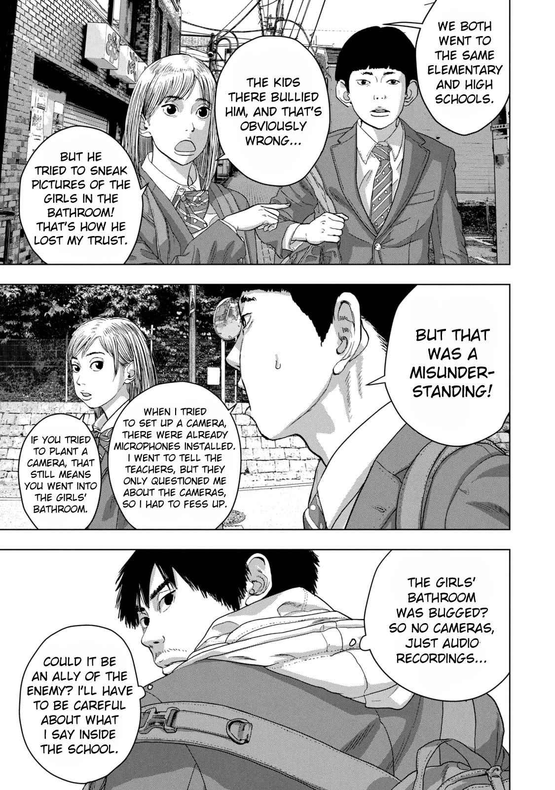 Under Ninja Chapter 32 page 9 - Chapter 32: Unexpected Adventures on the Way to School