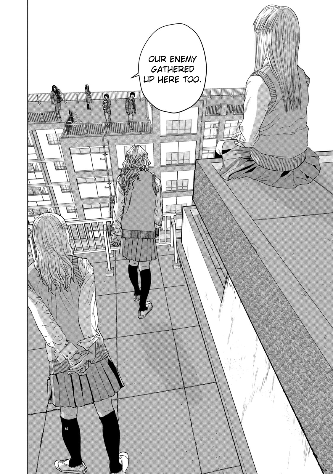 Under Ninja Chapter 34 page 10 - Chapter 34: Encounter with the Gyaru
