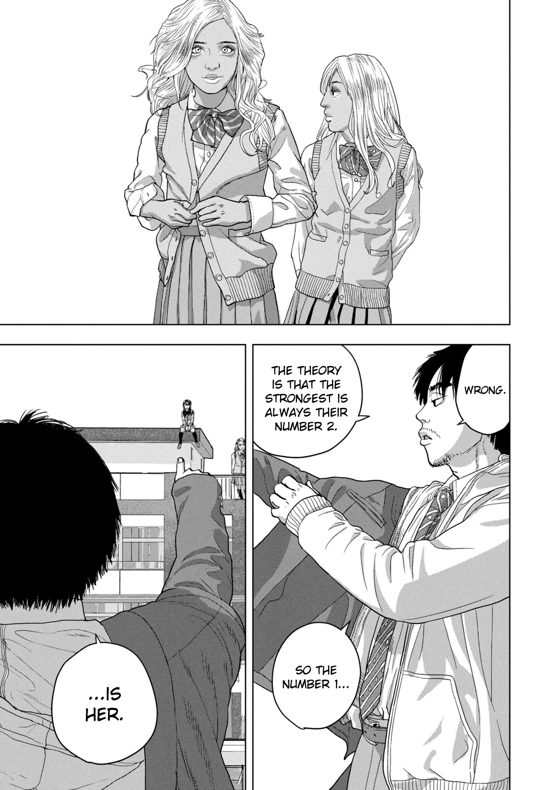 Under Ninja Chapter 34 page 17 - Chapter 34: Encounter with the Gyaru
