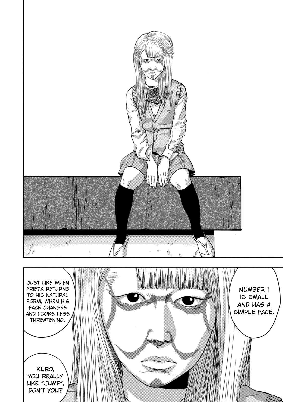 Under Ninja Chapter 34 page 18 - Chapter 34: Encounter with the Gyaru