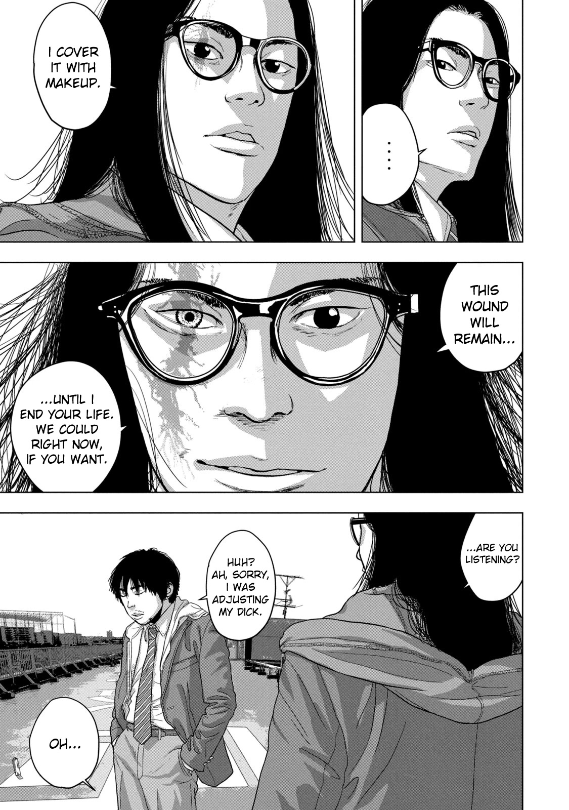 Under Ninja Chapter 34 page 3 - Chapter 34: Encounter with the Gyaru