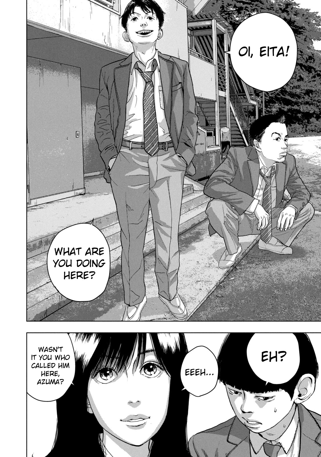 Under Ninja Chapter 36 page 10 - Chapter 36: Hitting a JK on the Skybridge