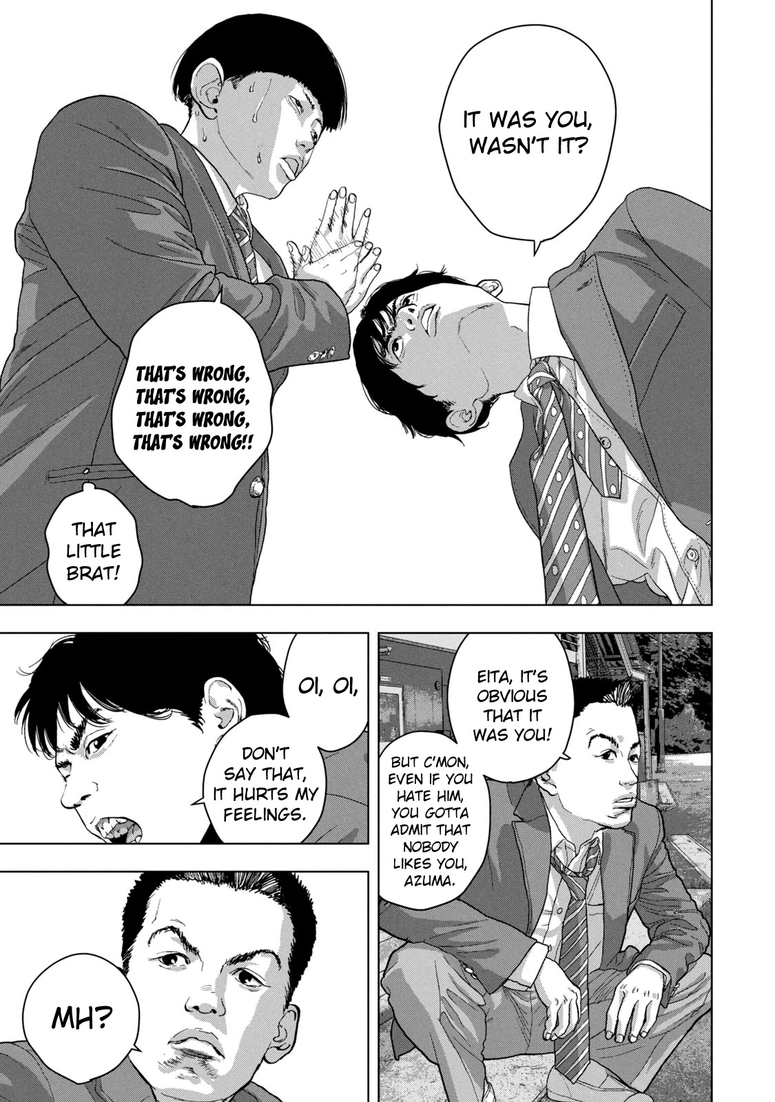 Under Ninja Chapter 36 page 17 - Chapter 36: Hitting a JK on the Skybridge