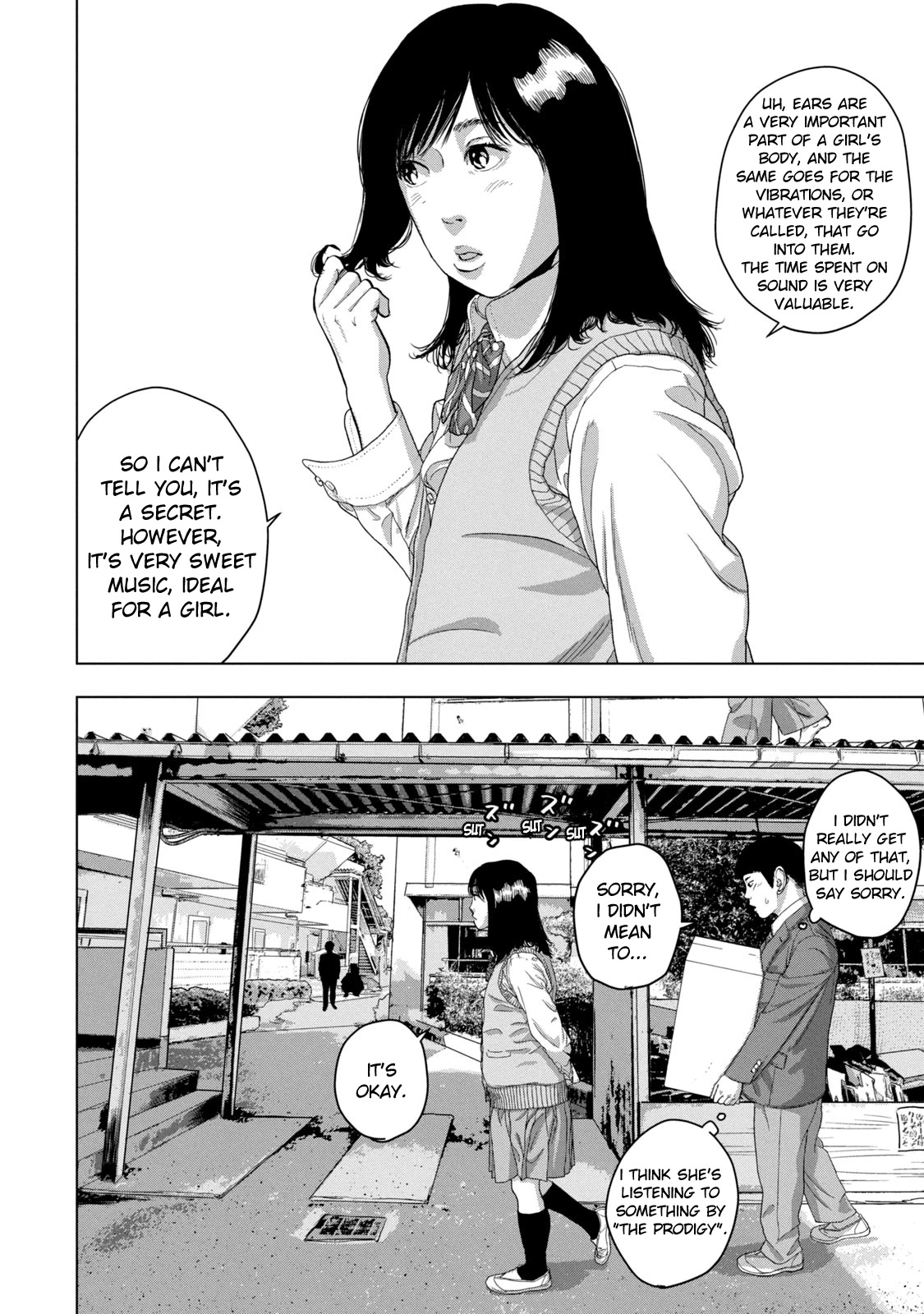 Under Ninja Chapter 36 page 8 - Chapter 36: Hitting a JK on the Skybridge