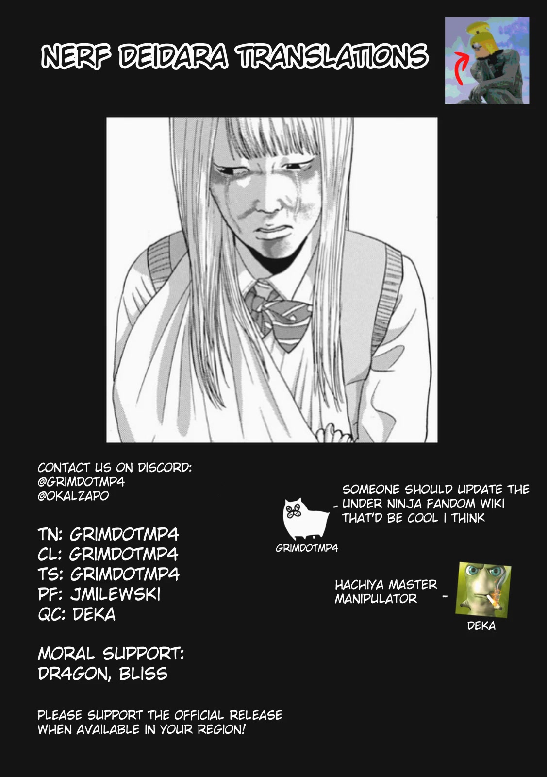 Under Ninja Chapter 37 page 22 - Chapter 37: What Will We Do With Rock-Paper-Scissors?