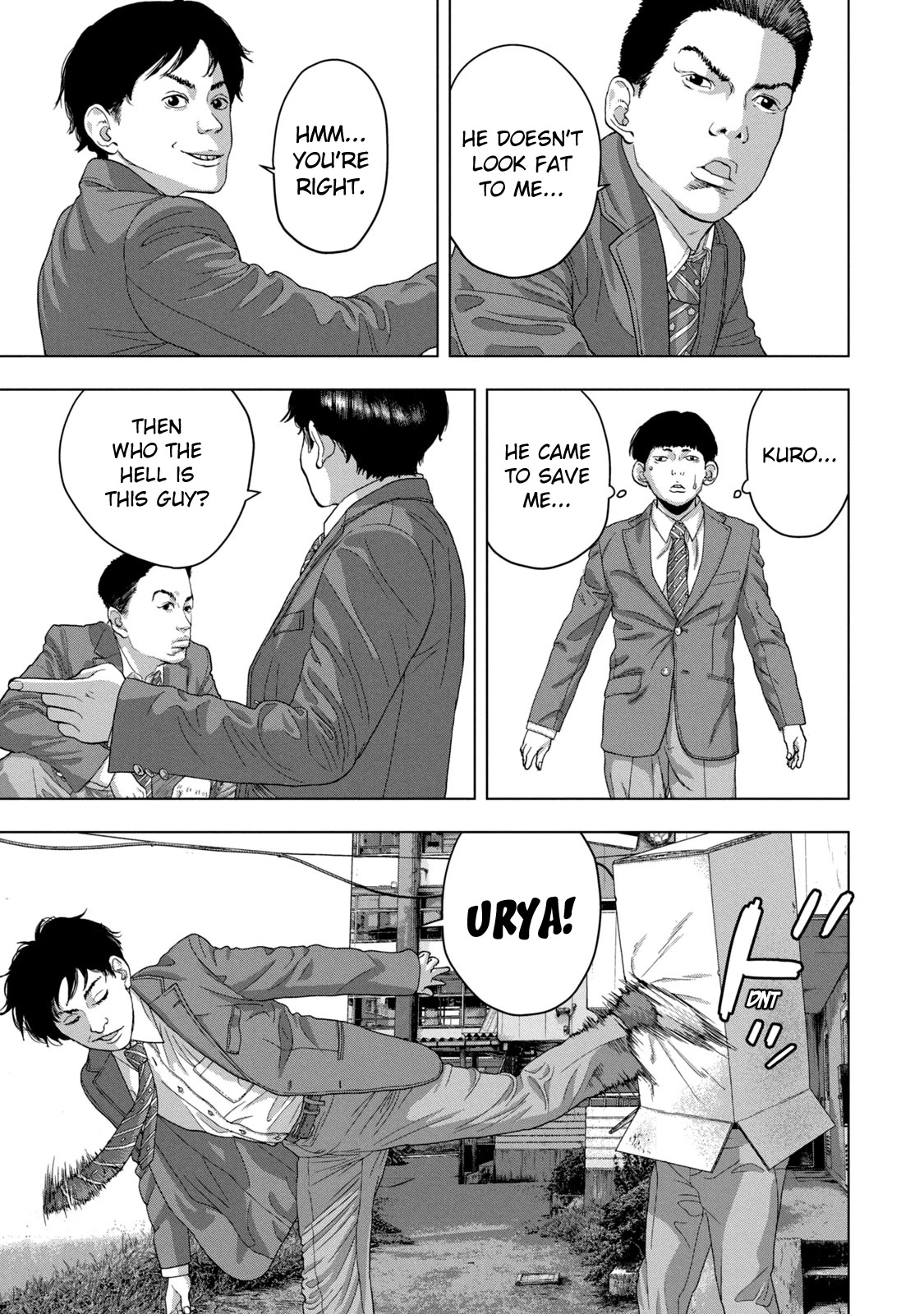 Under Ninja Chapter 37 page 6 - Chapter 37: What Will We Do With Rock-Paper-Scissors?