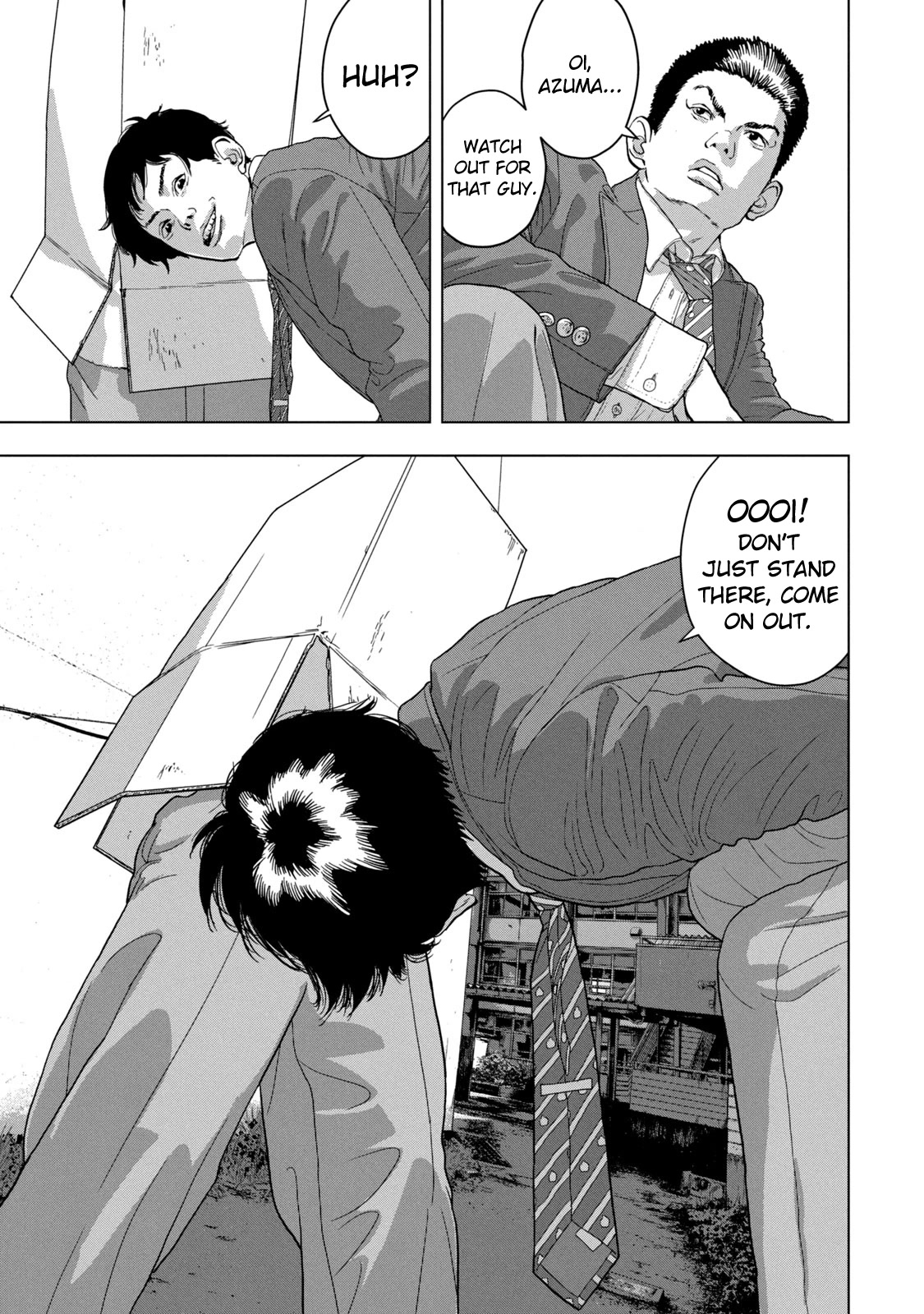 Under Ninja Chapter 37 page 8 - Chapter 37: What Will We Do With Rock-Paper-Scissors?