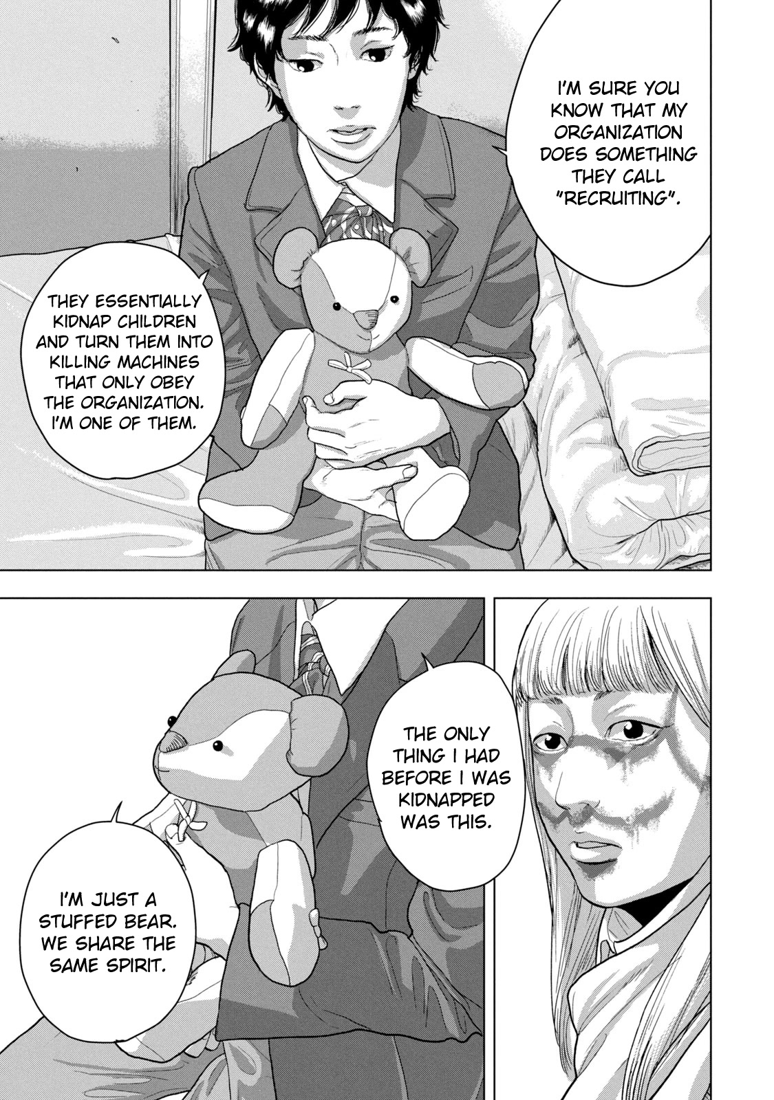 Under Ninja Chapter 38 page 9 - Chapter 38: Unexpected Love Story