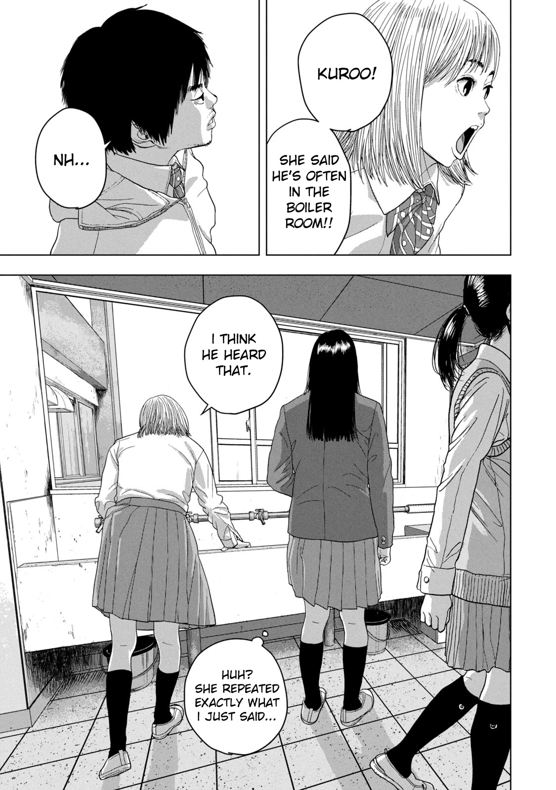 Under Ninja Chapter 39 page 11 - Chapter 39: Conversation with an Occult Fan