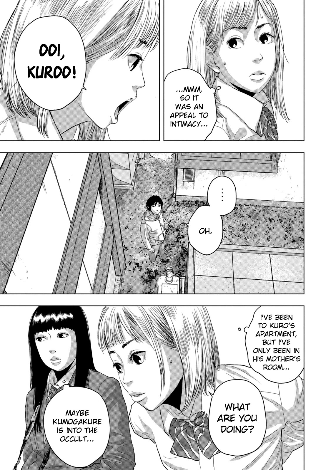 Under Ninja Chapter 39 page 9 - Chapter 39: Conversation with an Occult Fan