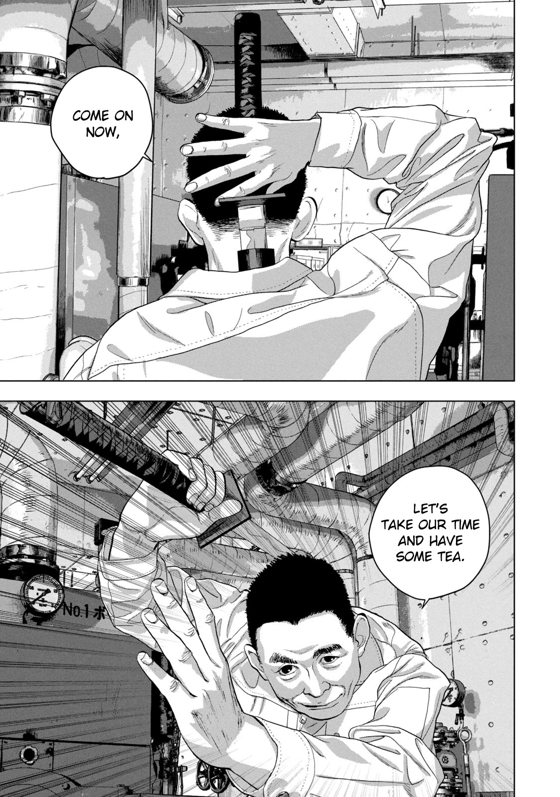 Under Ninja Chapter 40 page 3 - Chapter 40: Monday's Decisive Battle