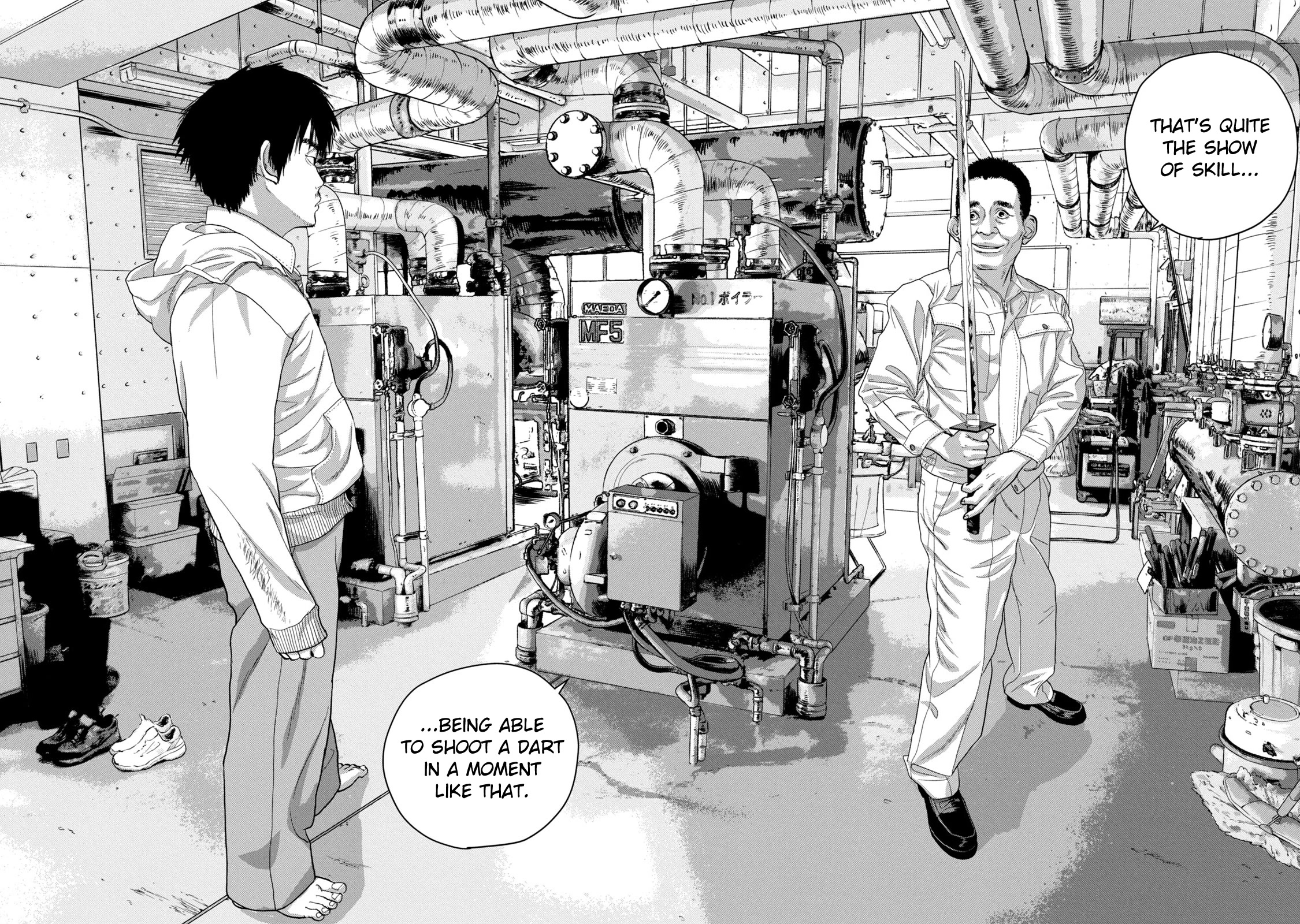 Under Ninja Chapter 40 page 7 - Chapter 40: Monday's Decisive Battle