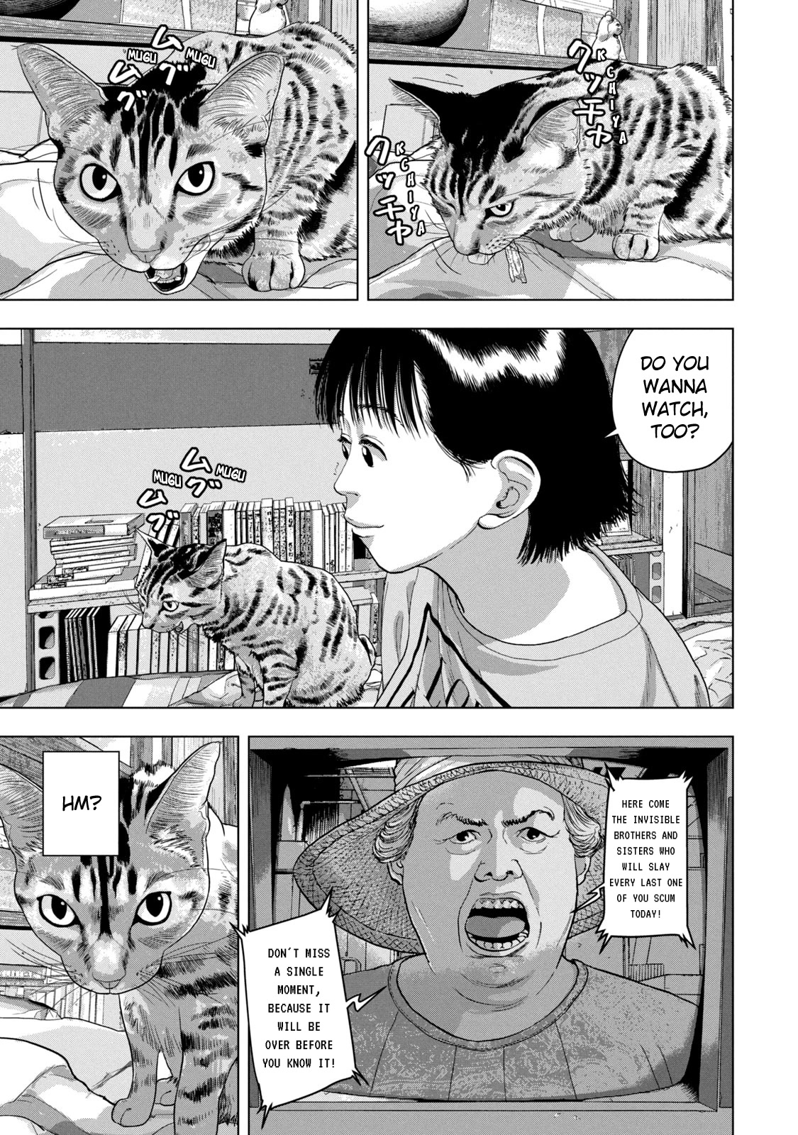 Under Ninja Chapter 41 page 11 - Chapter 41: Am I Not A Cat?