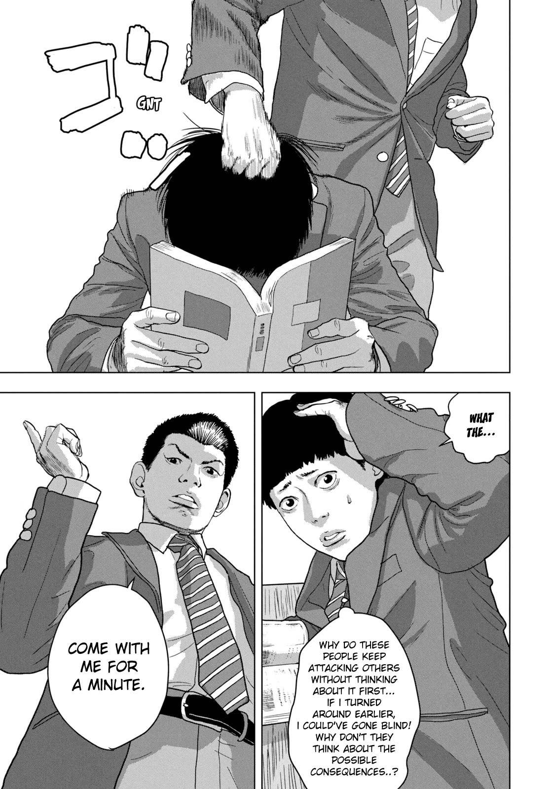 Under Ninja Chapter 42 page 13 - Chapter 42: Non-Mild Yankee