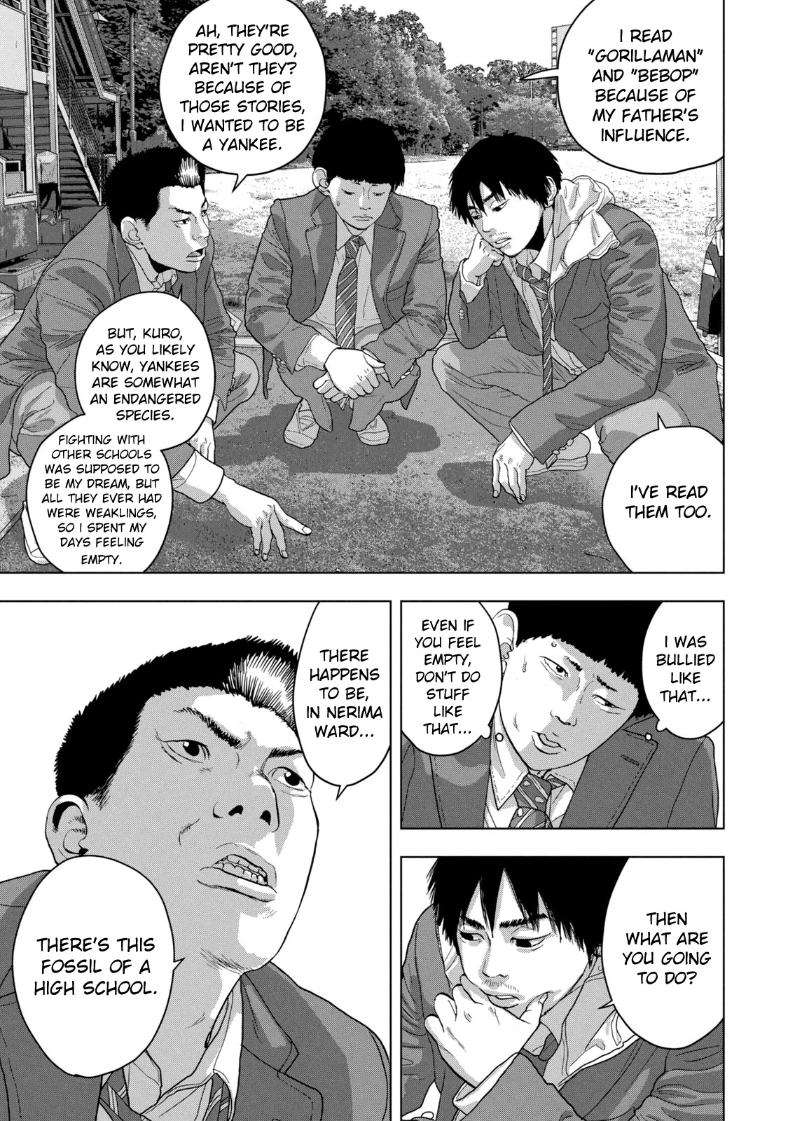Under Ninja Chapter 42 page 19 - Chapter 42: Non-Mild Yankee