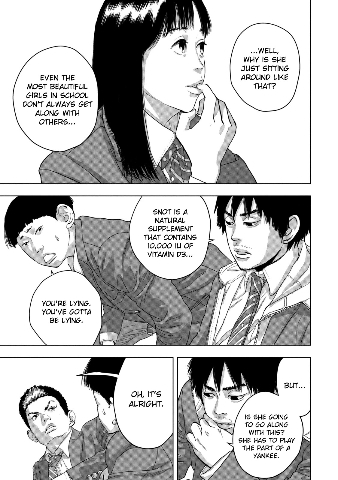 Under Ninja Chapter 44 page 3 - Chapter 44: Old Lady Who Works At A Convenience Store