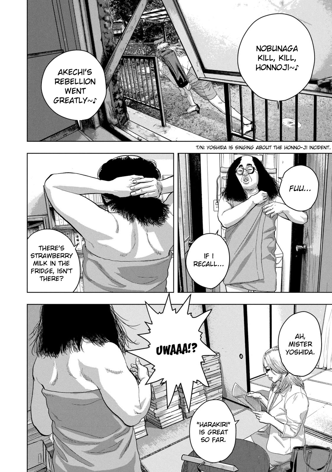 Under Ninja Chapter 45 page 8 - Chapter 45: Turn Around, He's There!