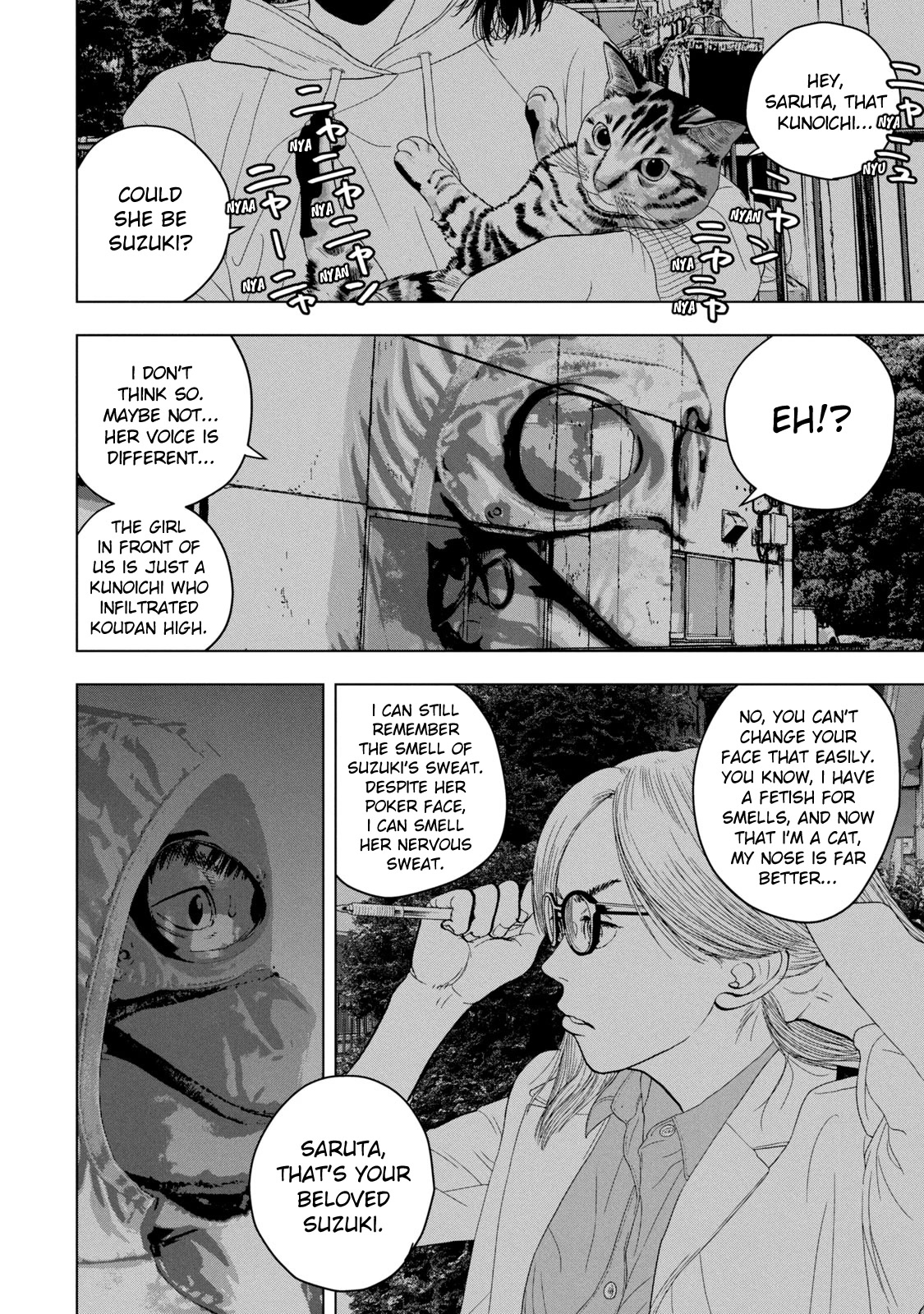 Under Ninja Chapter 46 page 11 - Chapter 46: You've Become A Cat