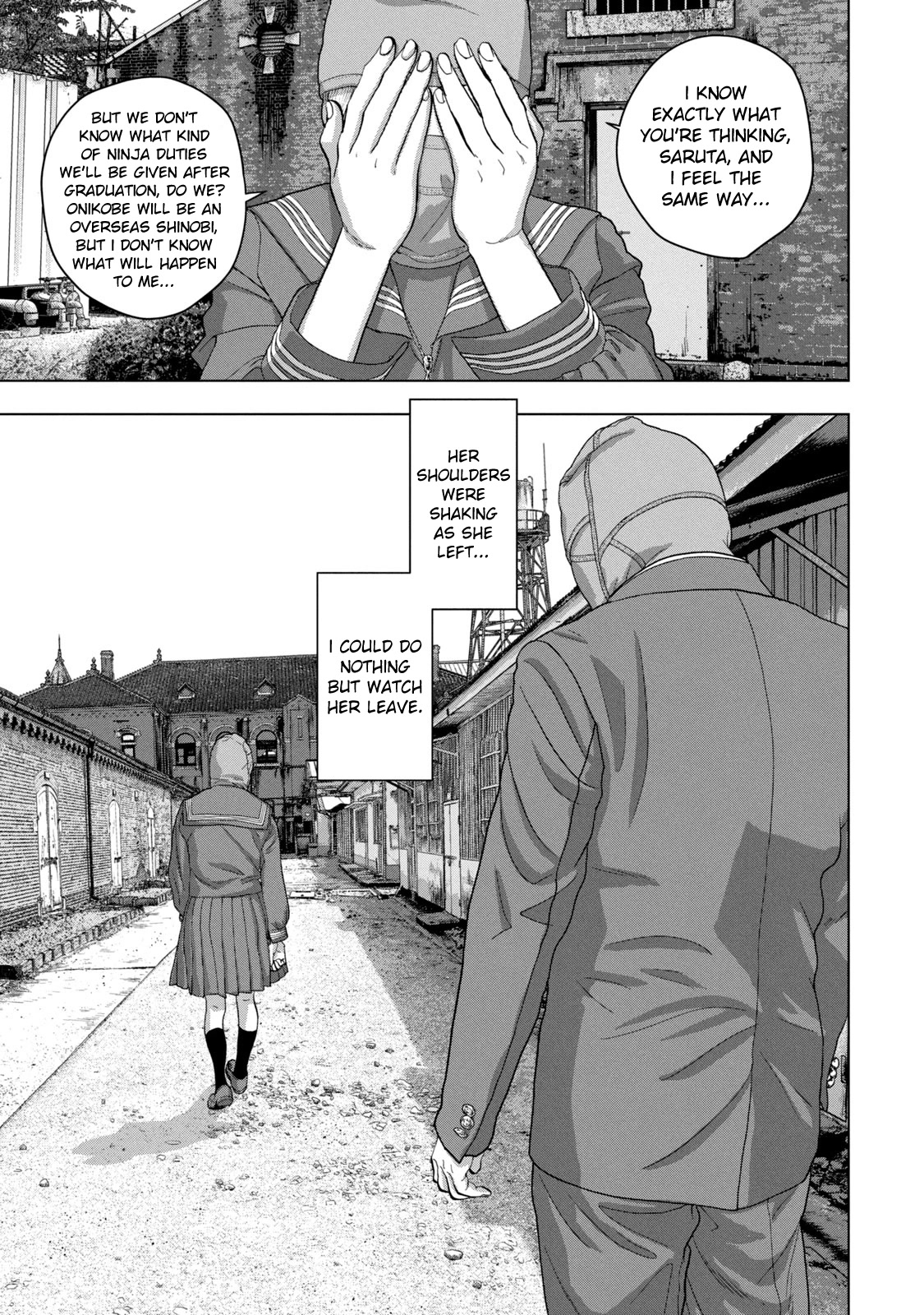 Under Ninja Chapter 46 page 14 - Chapter 46: You've Become A Cat