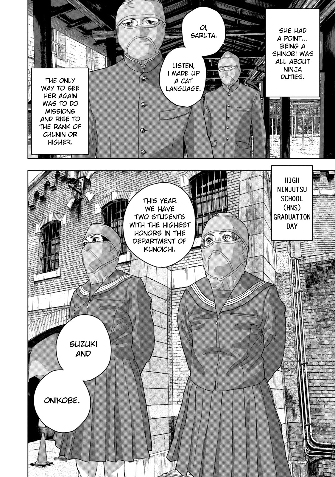 Under Ninja Chapter 46 page 15 - Chapter 46: You've Become A Cat