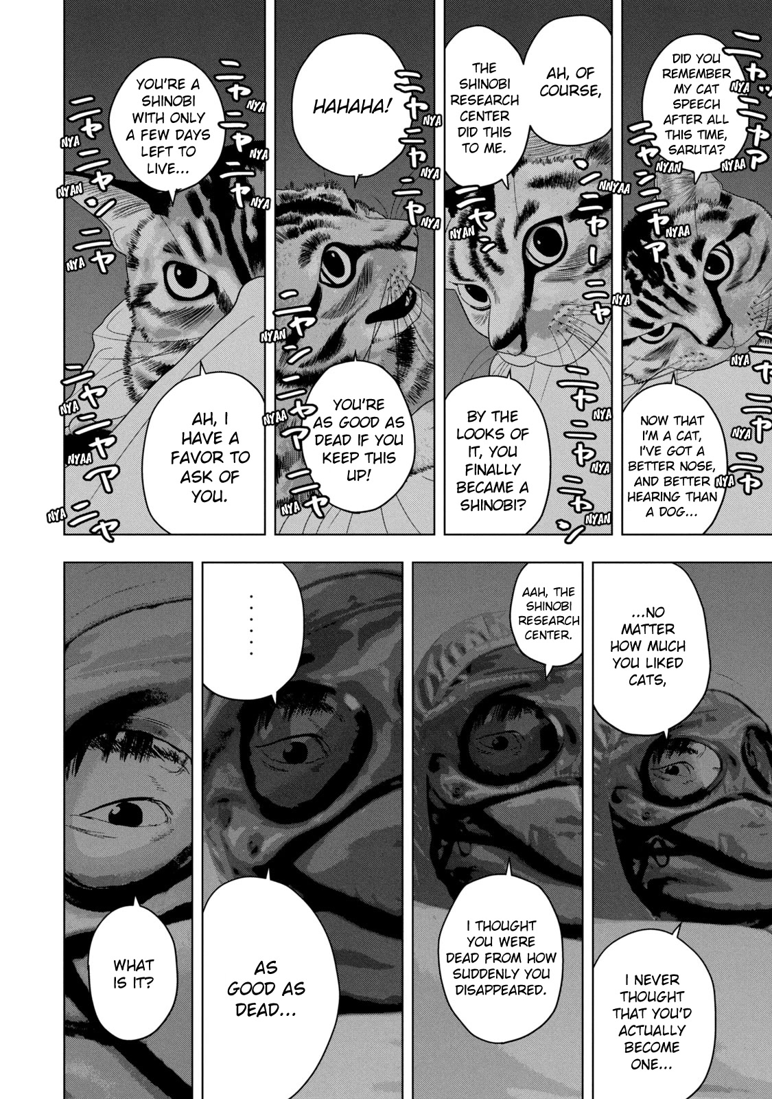 Under Ninja Chapter 46 page 7 - Chapter 46: You've Become A Cat