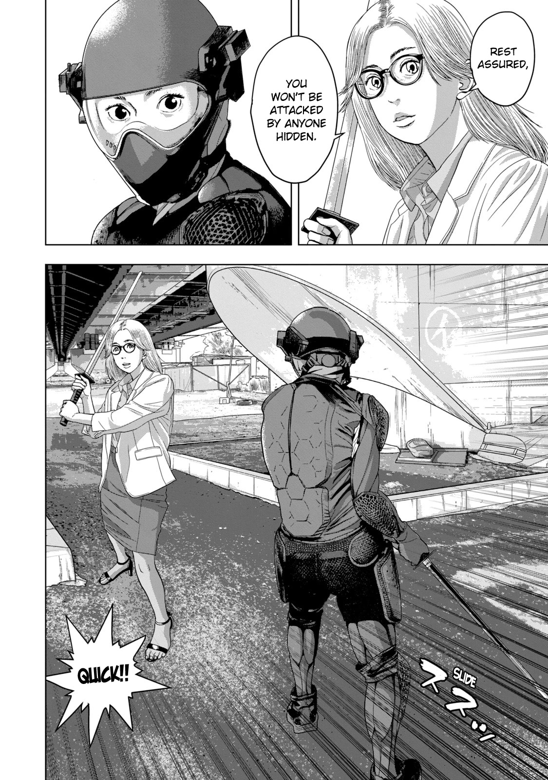 Under Ninja Chapter 47 page 13 - Chapter 47: She's Too Beautiful...