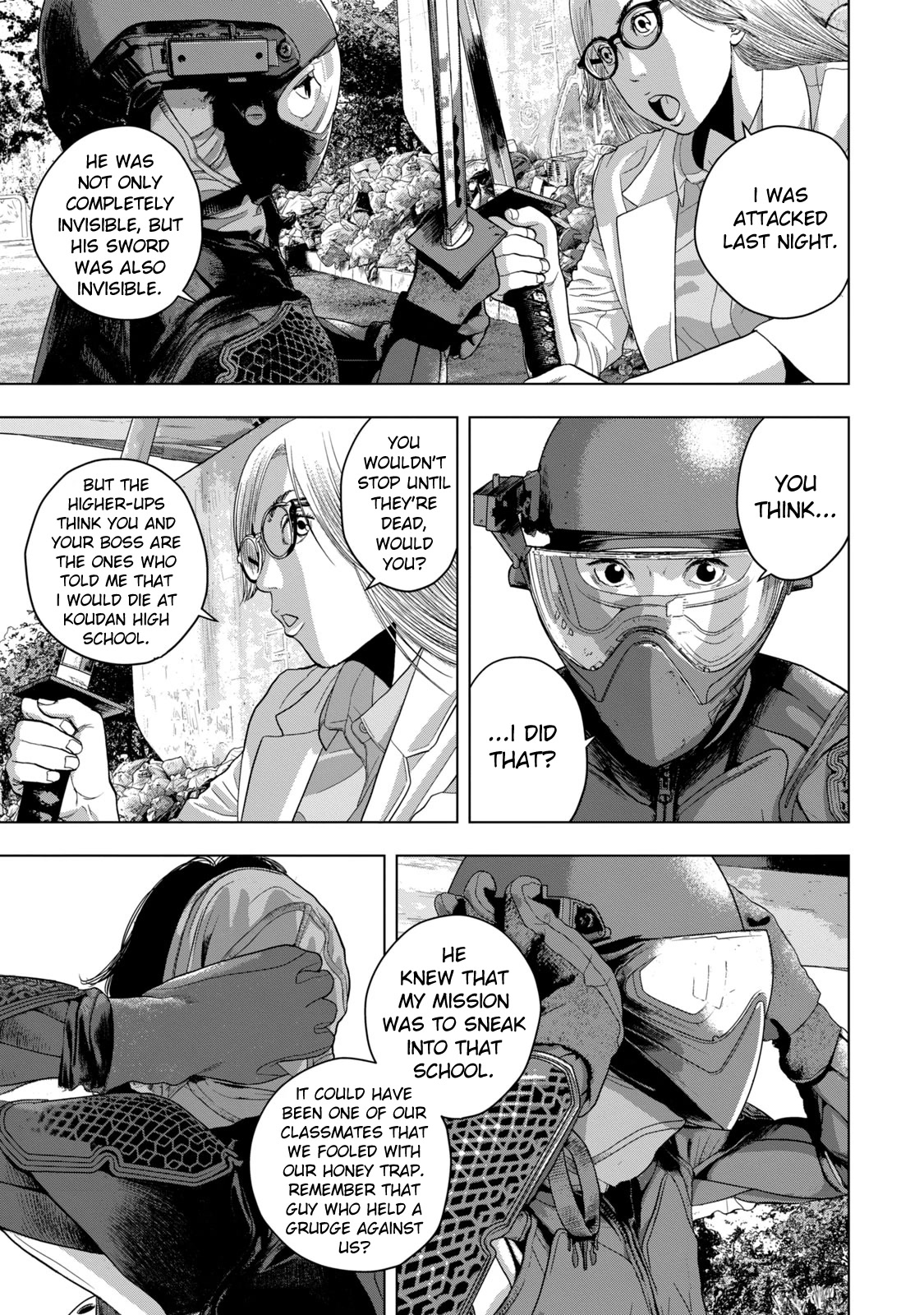 Under Ninja Chapter 47 page 18 - Chapter 47: She's Too Beautiful...