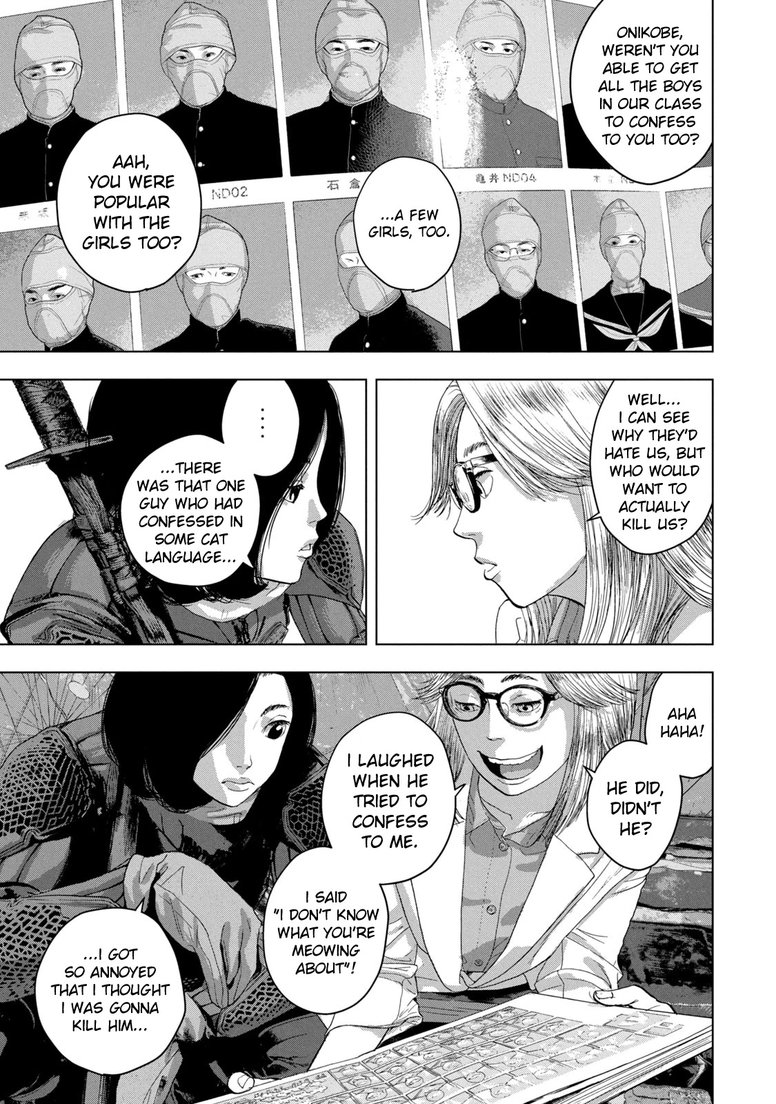 Under Ninja Chapter 48 page 3 - Chapter 48: That Guy In The Graduation Photo