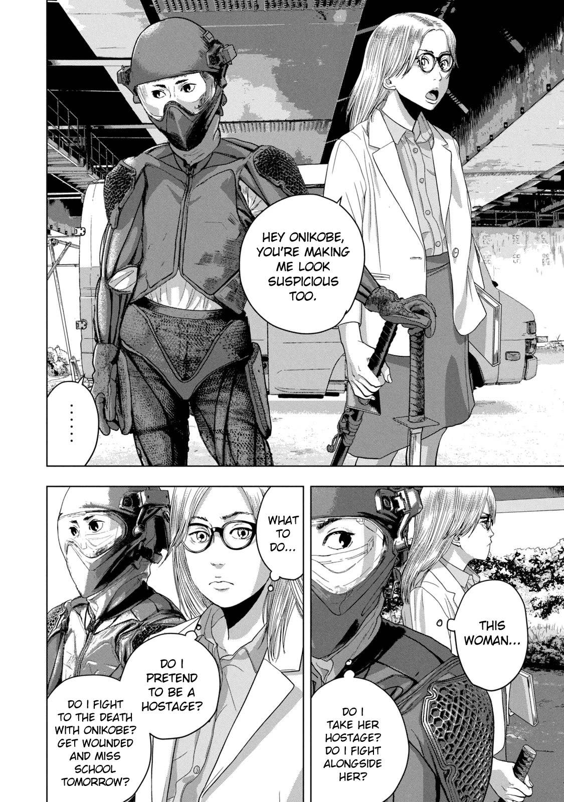 Under Ninja Chapter 49 page 11 - Chapter 49: Kato Is Under The Crotch