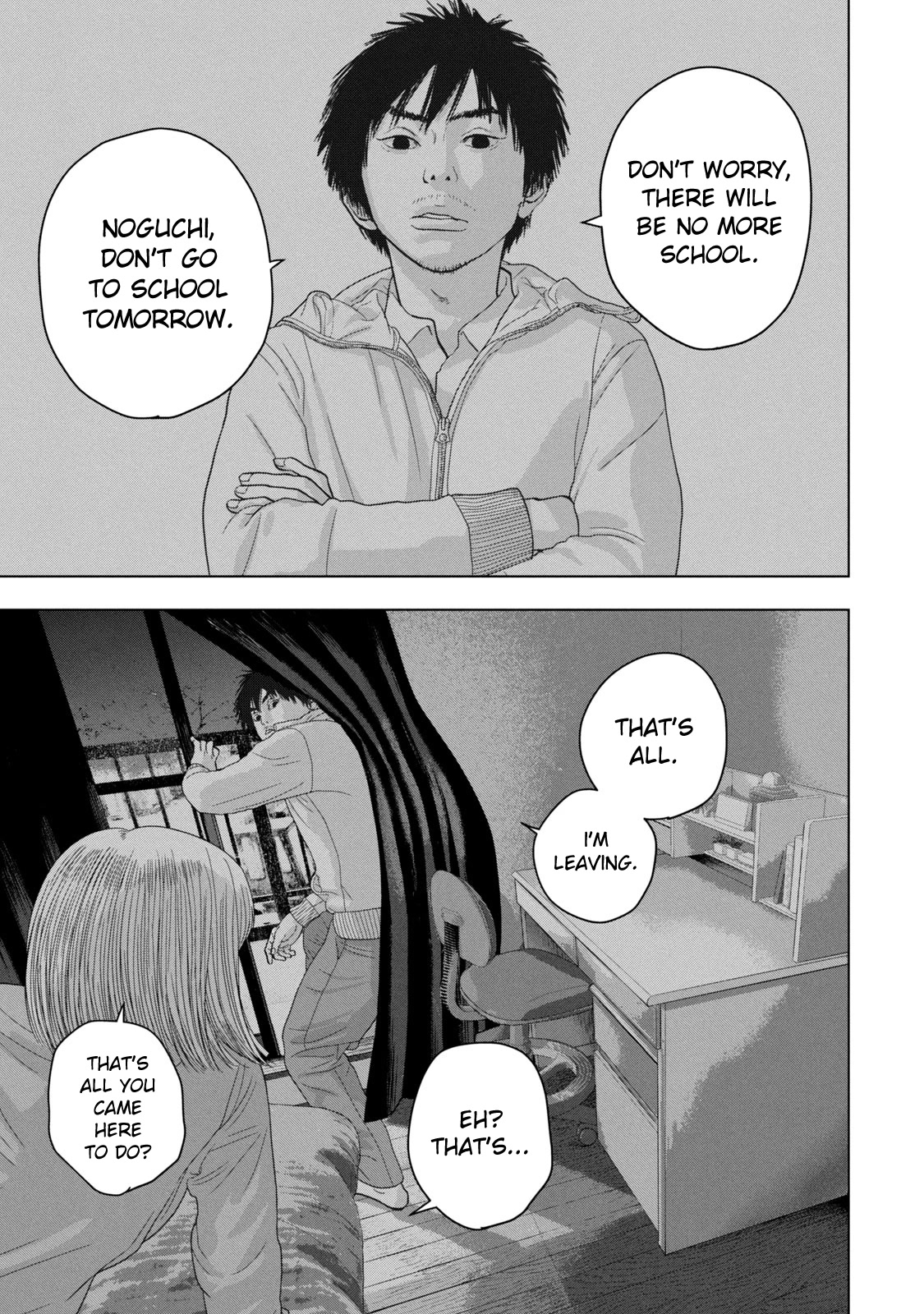 Under Ninja Chapter 50 page 9 - Chapter 50: In The Middle Of The Night, Out Of Nowhere~