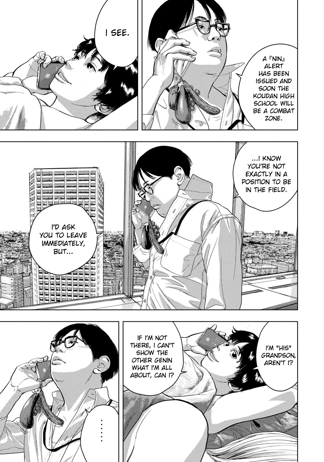 Under Ninja Chapter 54 page 9 - Chapter 54: Nerima's Longest Day