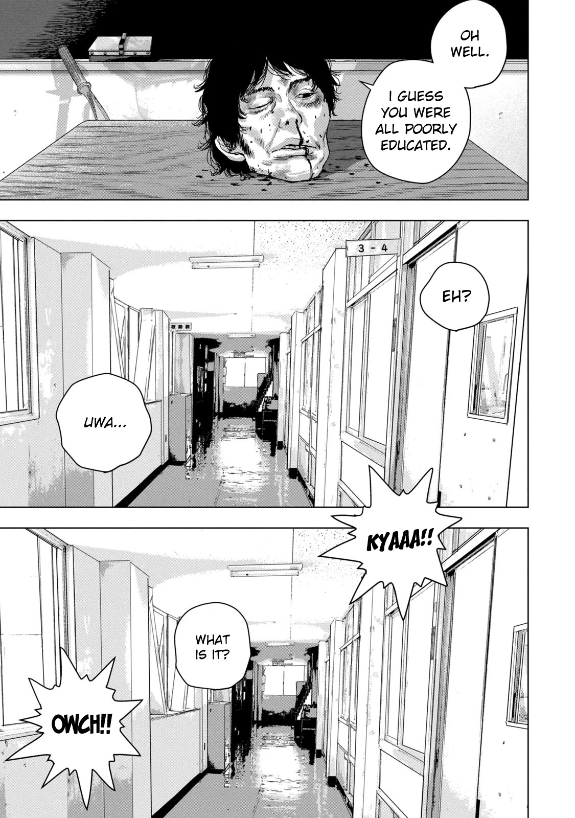 Under Ninja Chapter 57 page 10 - Chapter 57: The Severed Head Of The Class 3-4 Teacher