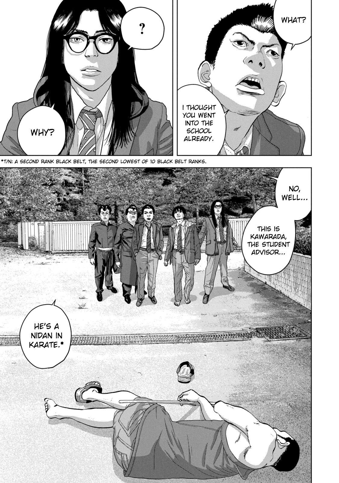 Under Ninja Chapter 57 page 3 - Chapter 57: The Severed Head Of The Class 3-4 Teacher