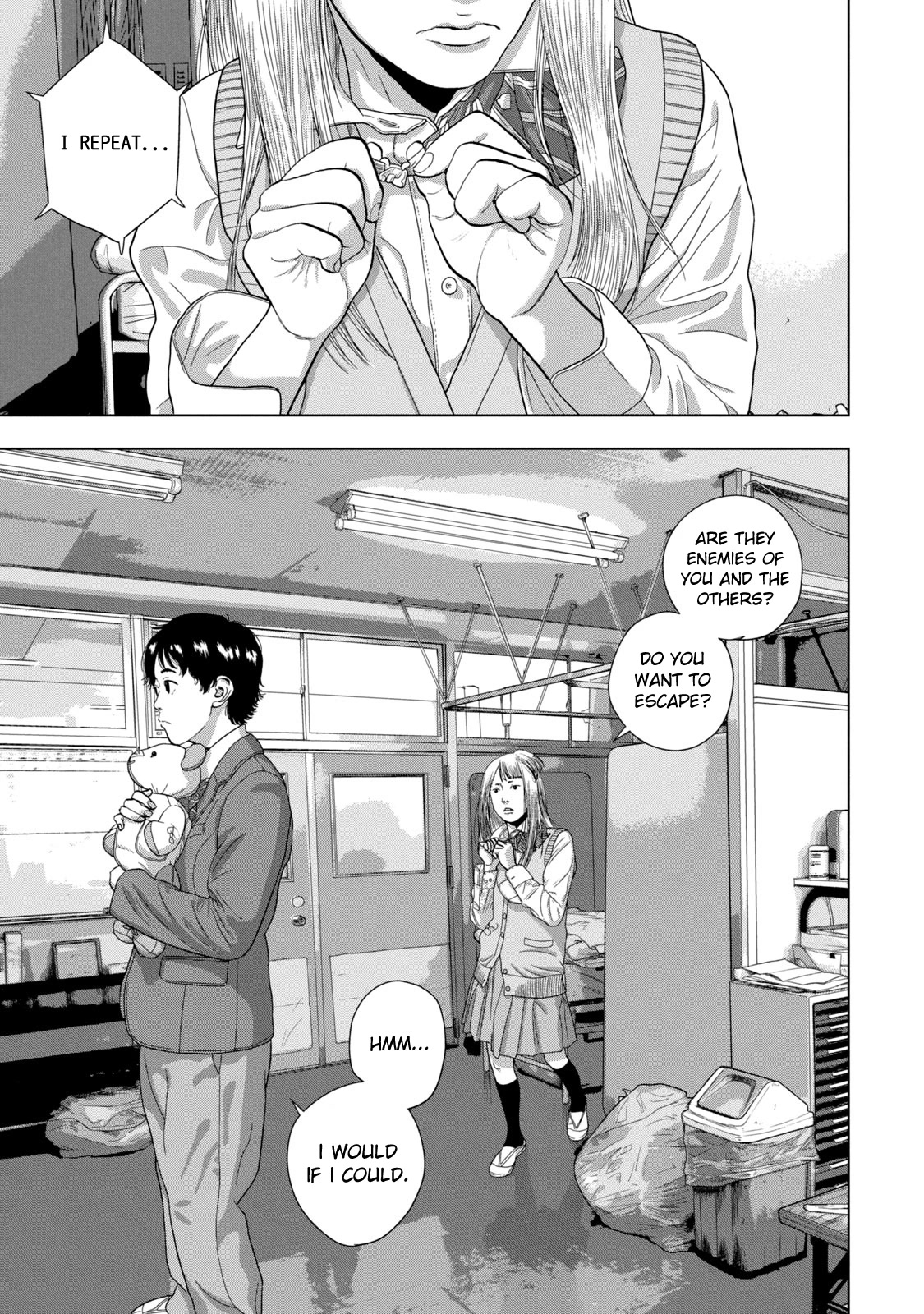 Under Ninja Chapter 59 page 10 - Chapter 59: 『CUBE』