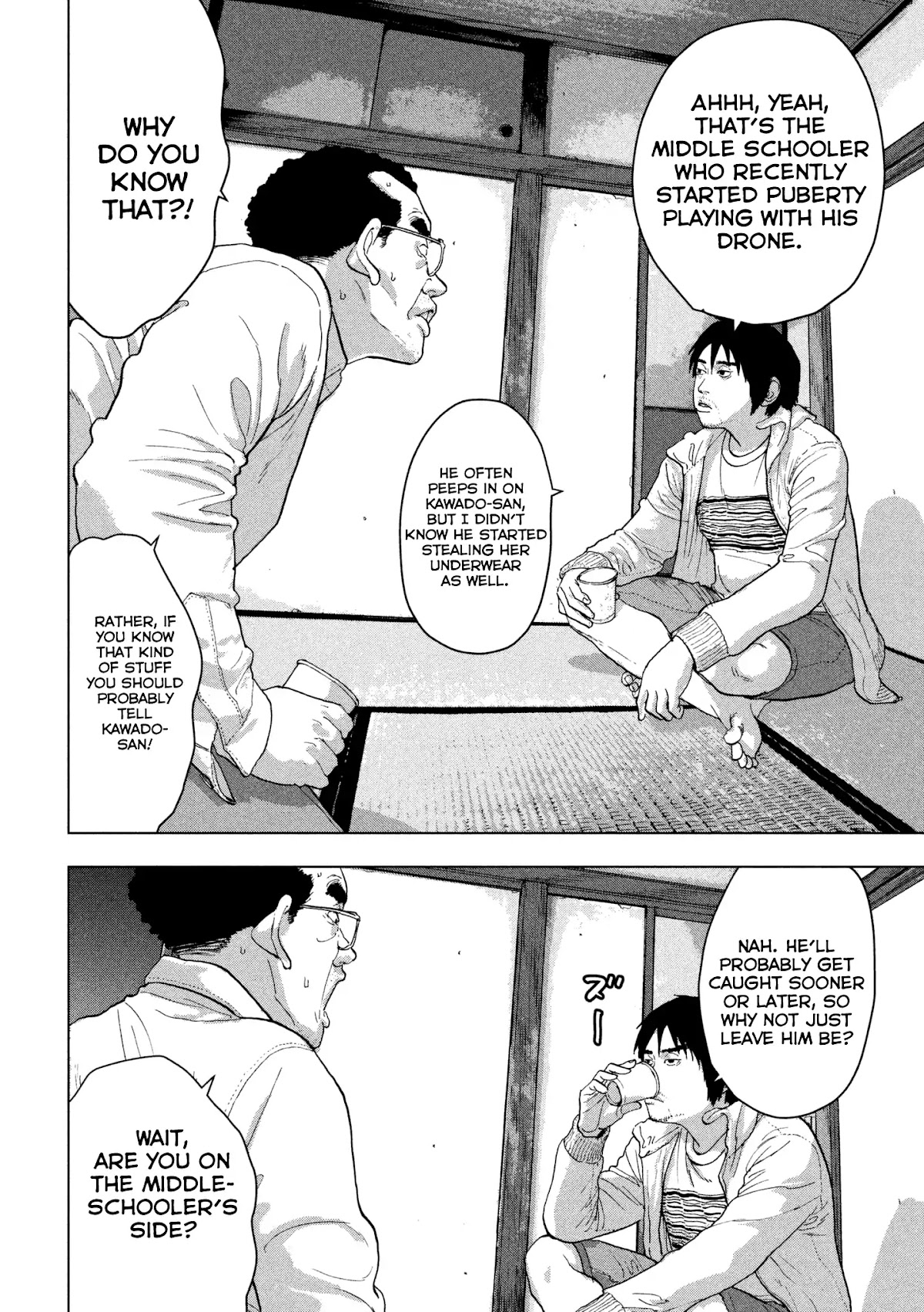 Under Ninja Chapter 6 page 11 - Chapter 6: Apartment ghost stories