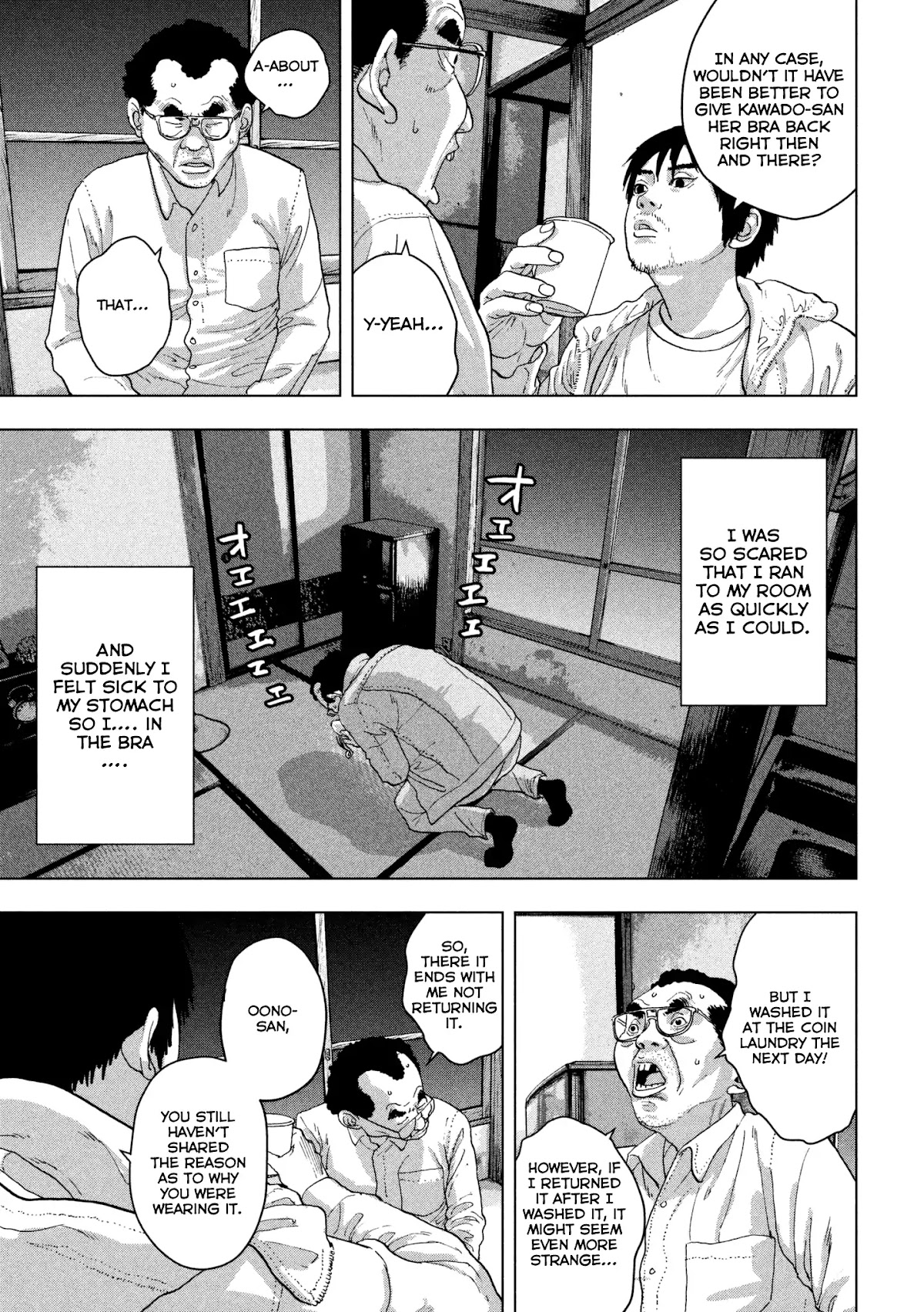 Under Ninja Chapter 6 page 12 - Chapter 6: Apartment ghost stories