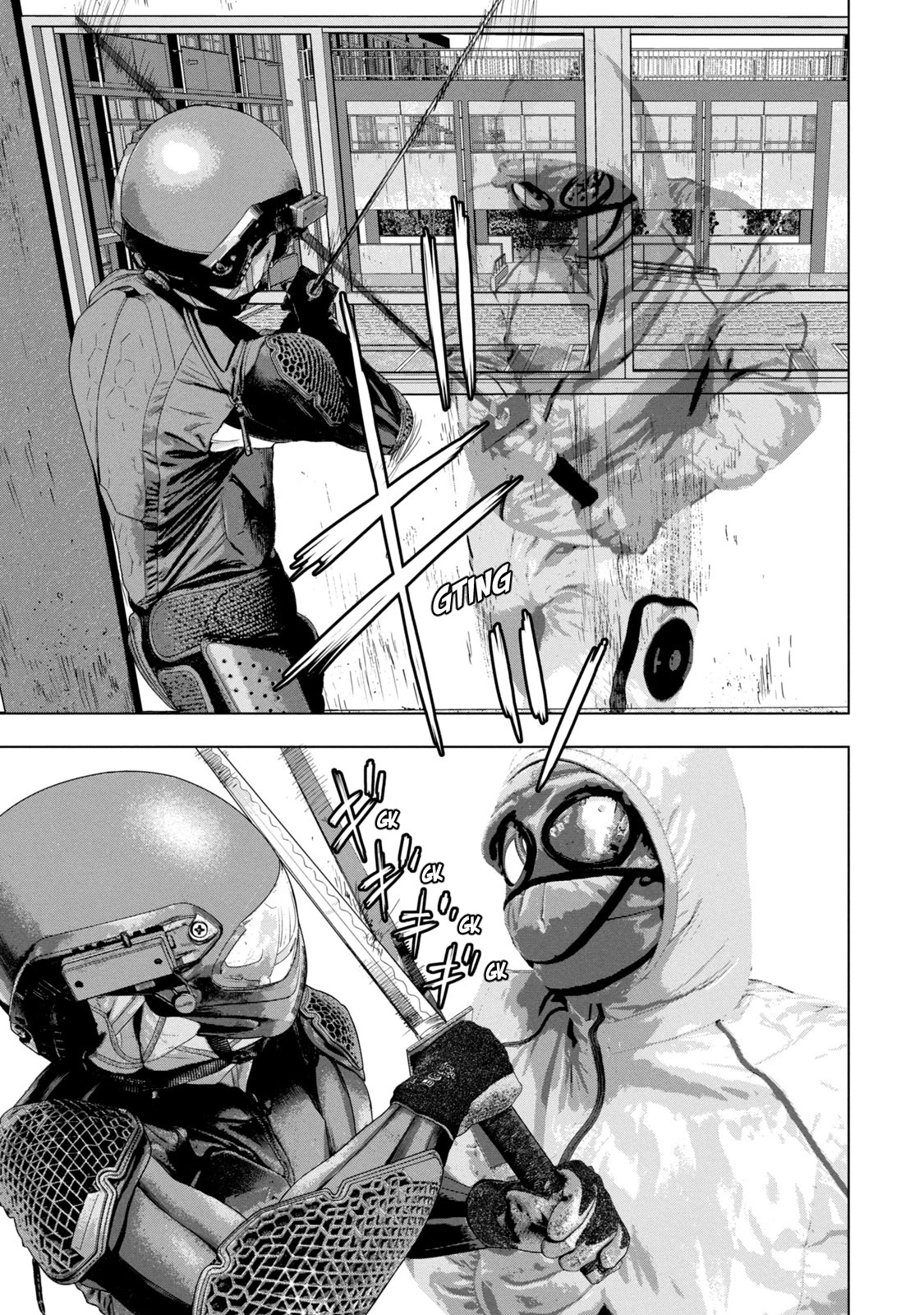 Under Ninja Chapter 60 page 14 - Chapter 60: Flying Heads